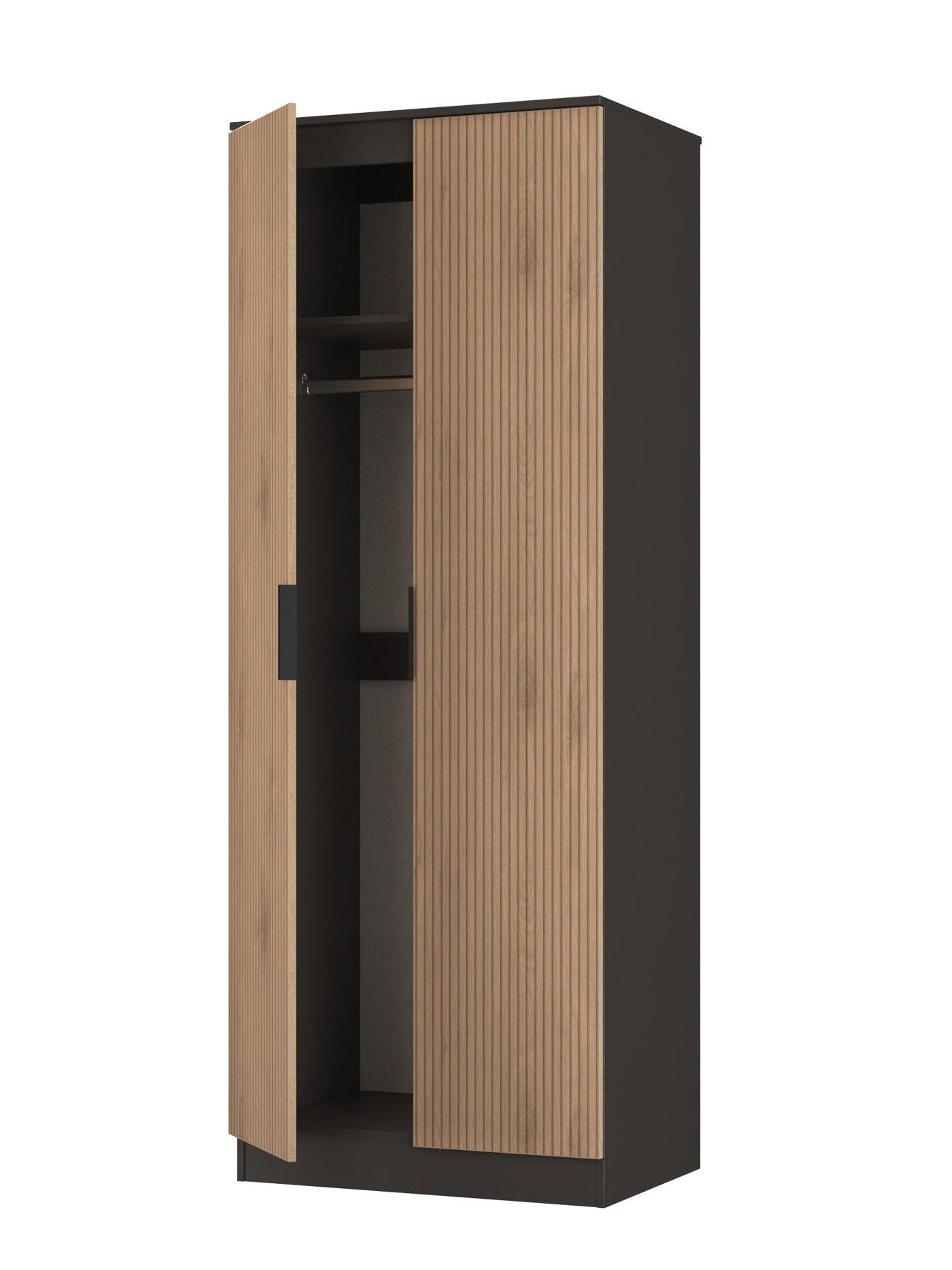 Image 5 of 7 of SWIFT Lane Tall Ready Assembled&nbsp;2 Door Wardrobe