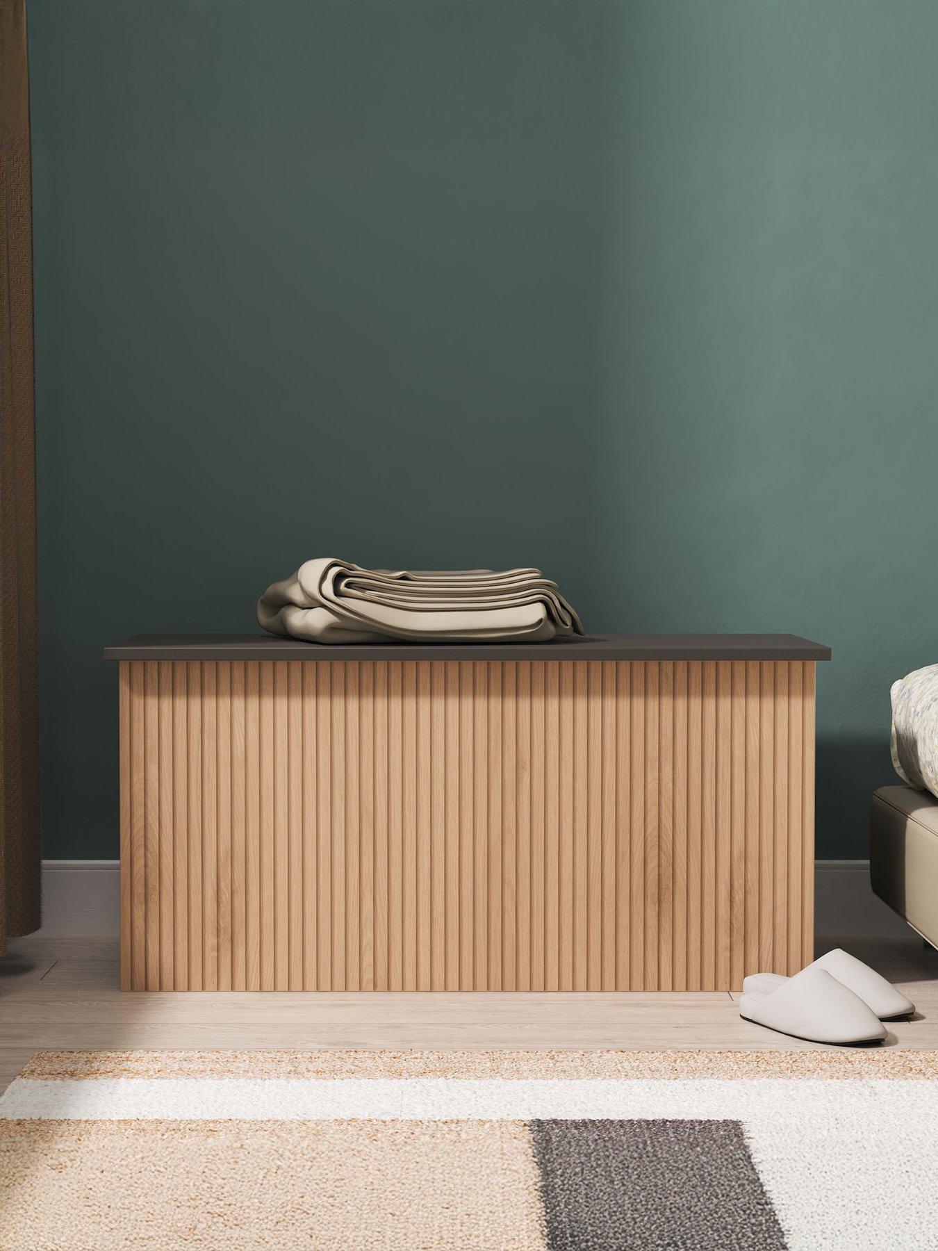 undefined Lane Ready Assembled Blanket Ottoman Box