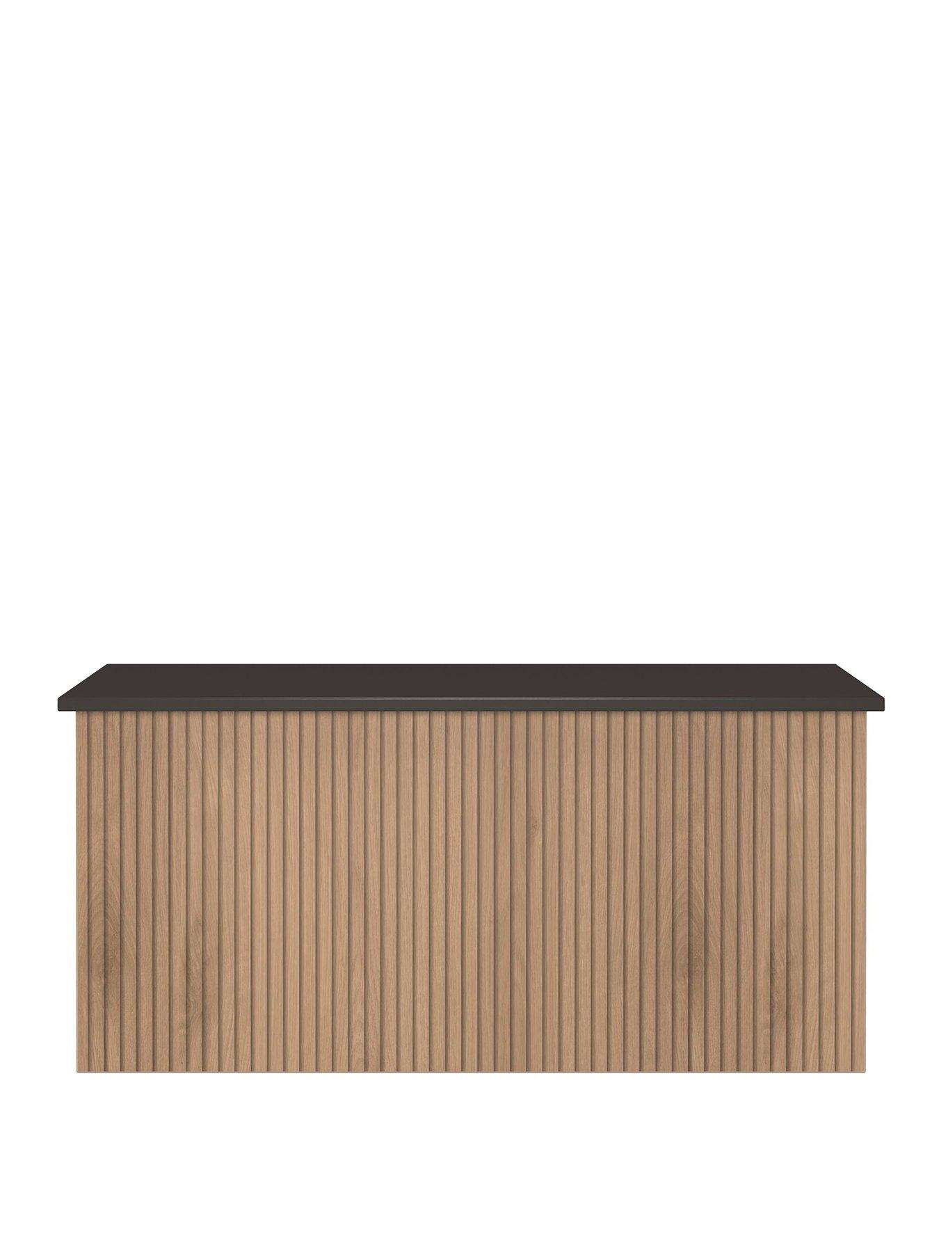 Image 2 of 6 of SWIFT Lane Ready Assembled&nbsp;Blanket Ottoman Box