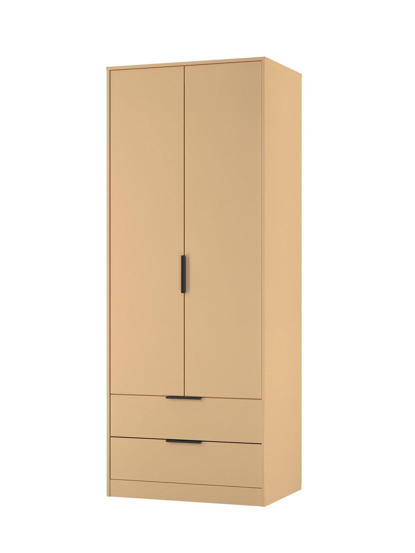Image 3 of 7 of SWIFT Emerson Ready Assembled&nbsp;2 Door Wardrobe With 2 Drawers