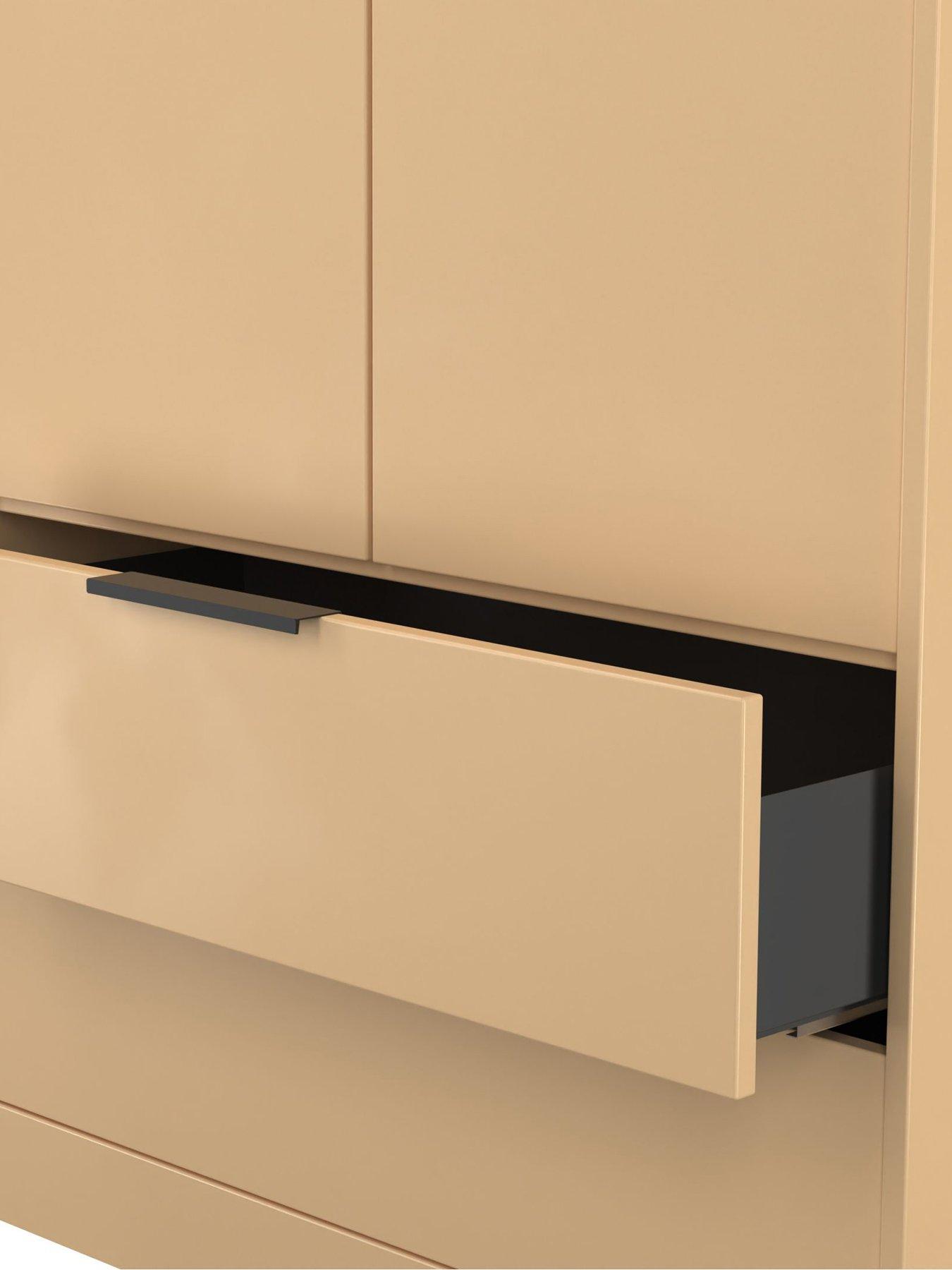 Image 6 of 7 of SWIFT Emerson Ready Assembled&nbsp;2 Door Wardrobe With 2 Drawers