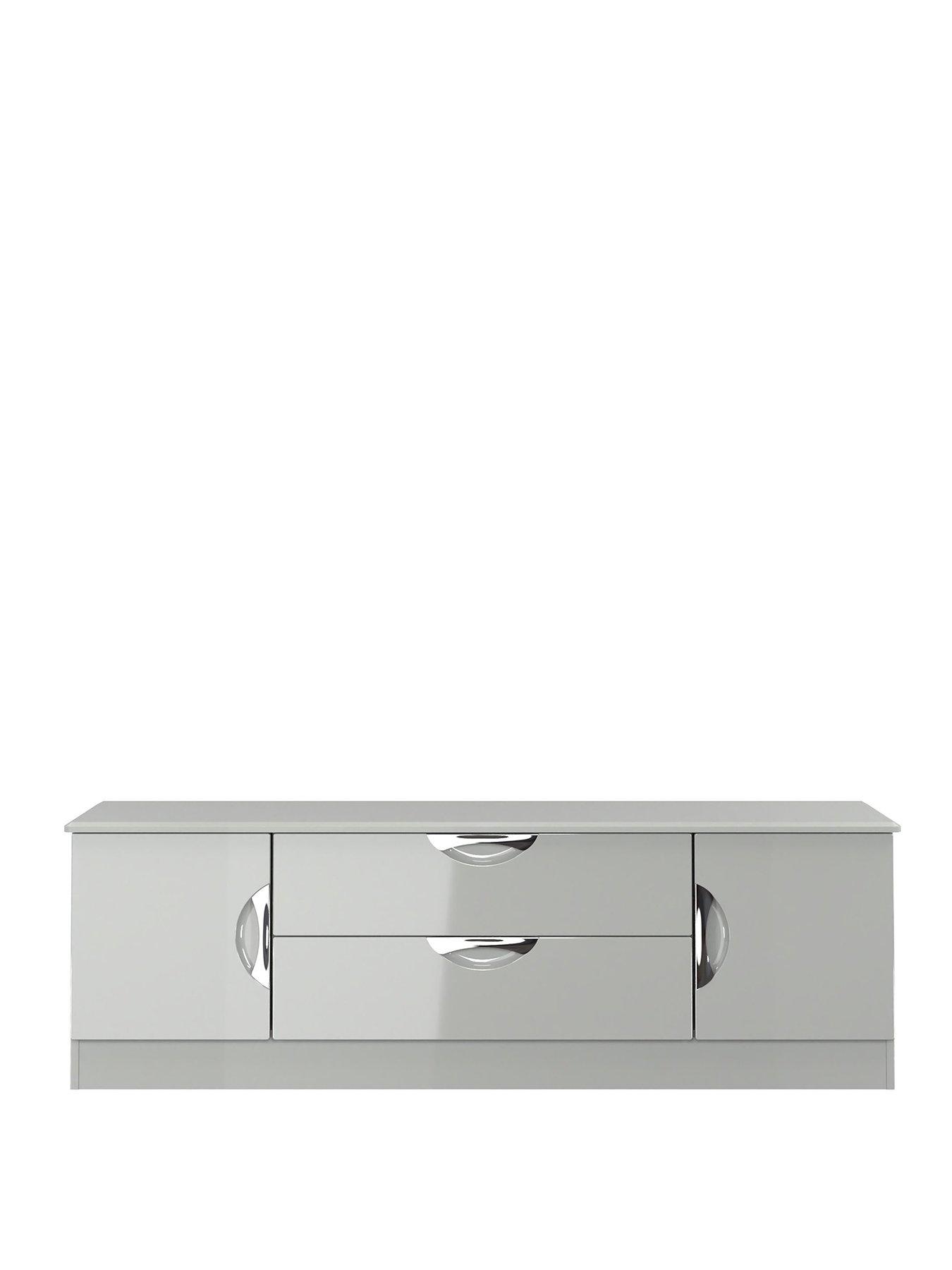 Image 2 of 7 of SWIFT Alva Ready Assembled&nbsp;2 Door 2 Drawer Wide Tv Unit