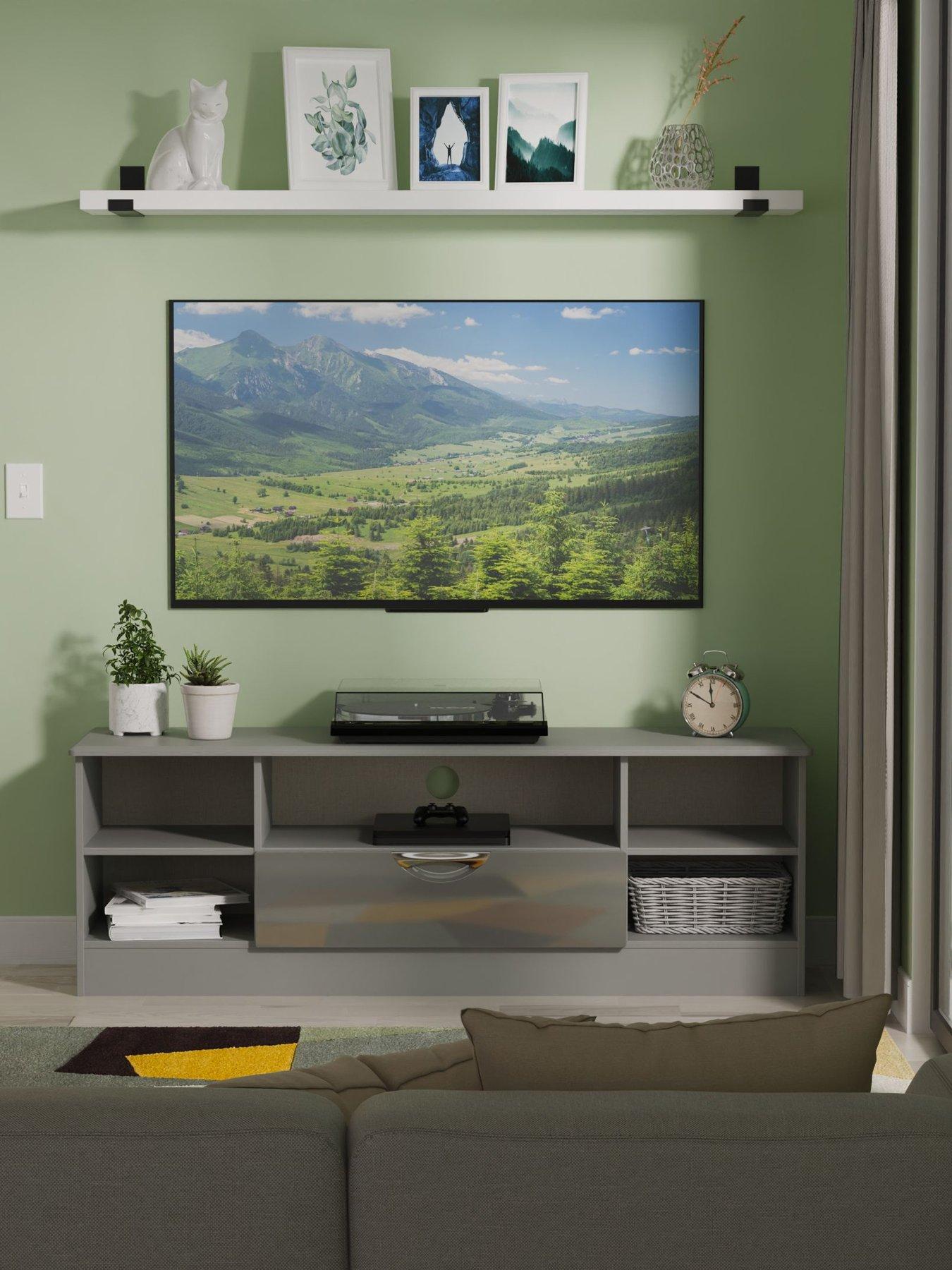 undefined Alva Ready Assembled Wide Tv  &  Media Unit