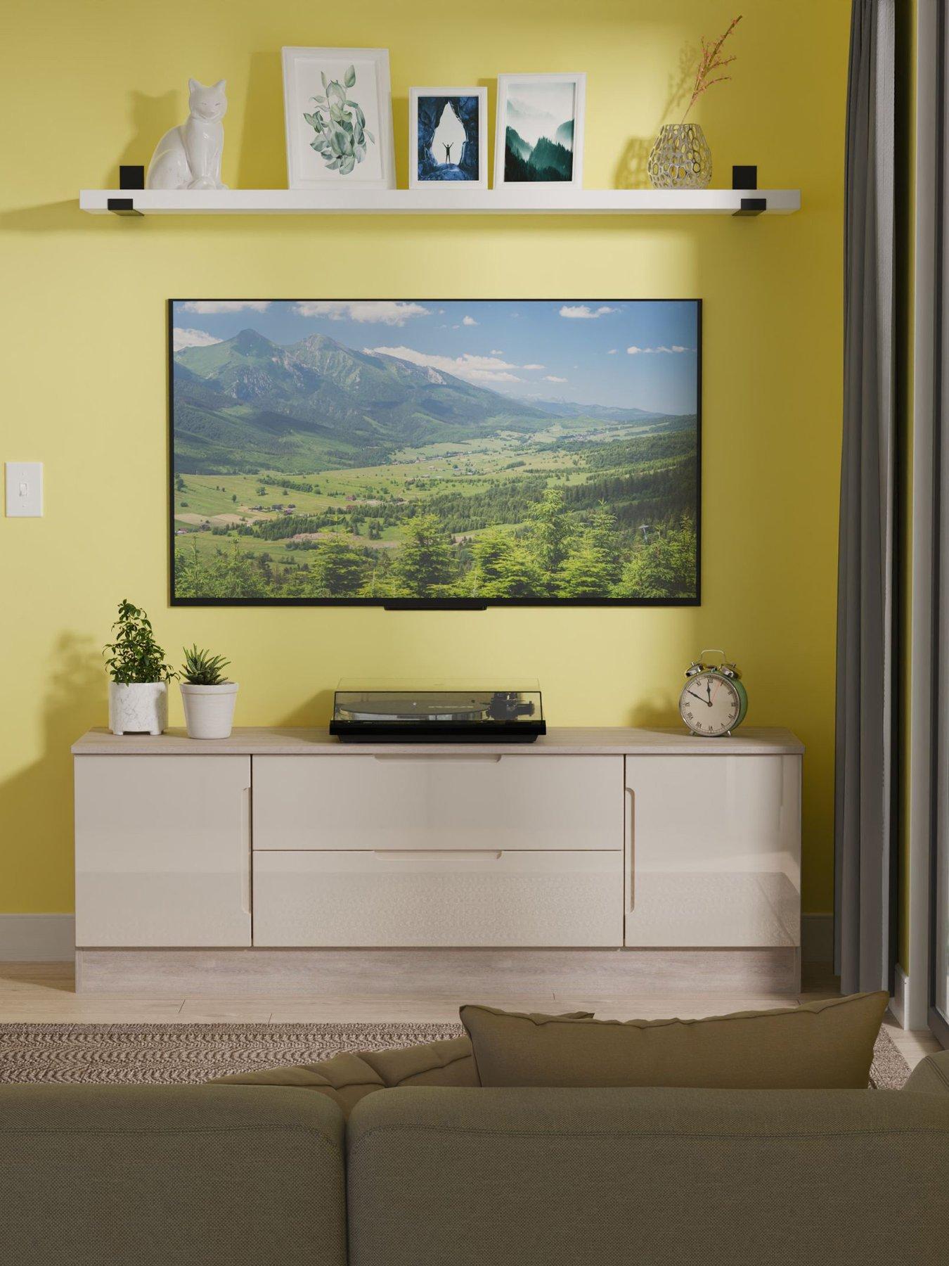 undefined Florence 2 Door 2 Drawer Wide Tv Unit