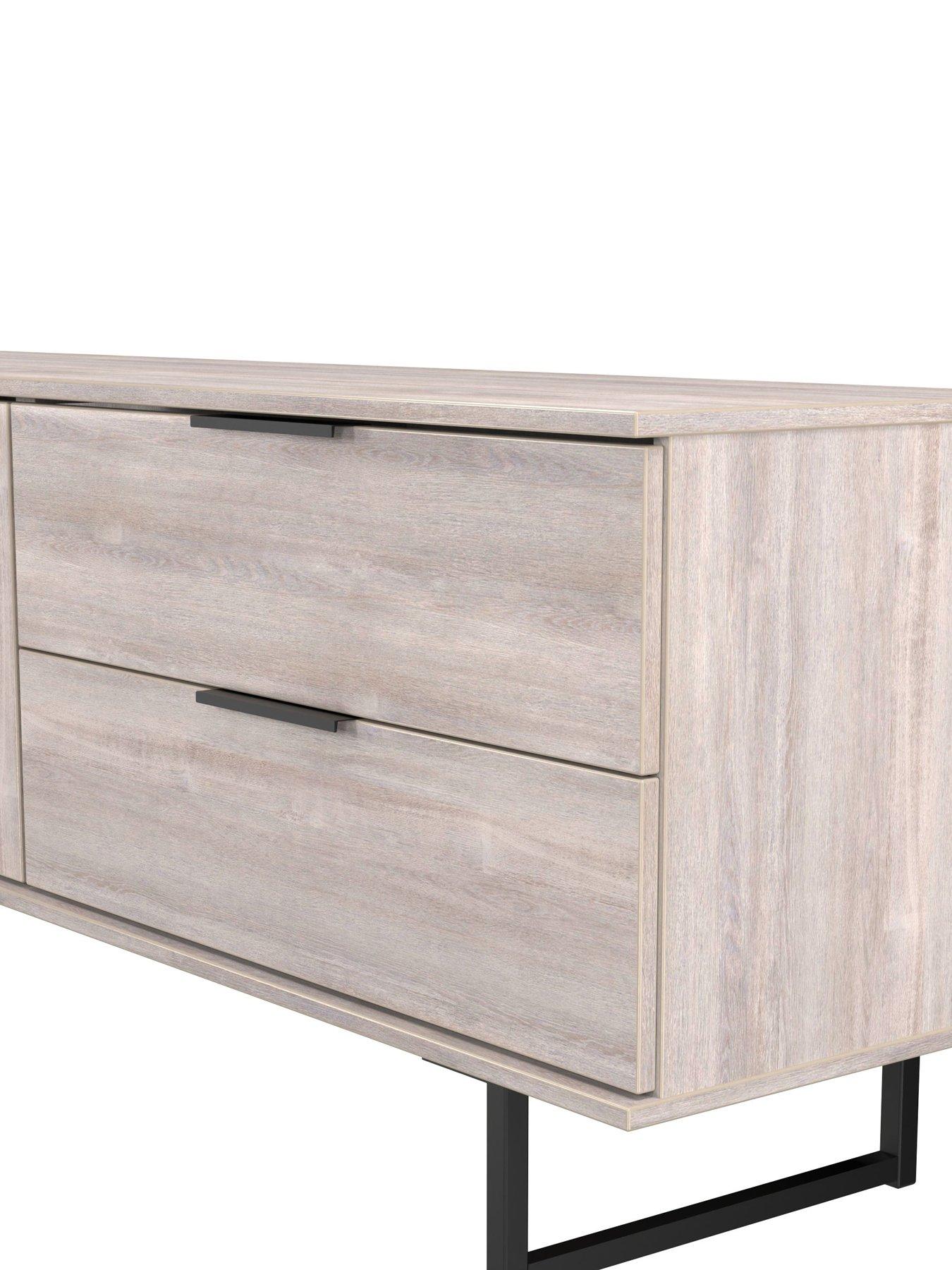 Image 4 of 7 of SWIFT Emerson Ready Assembled&nbsp;2 Drawer 2 Door Wide Sideboard
