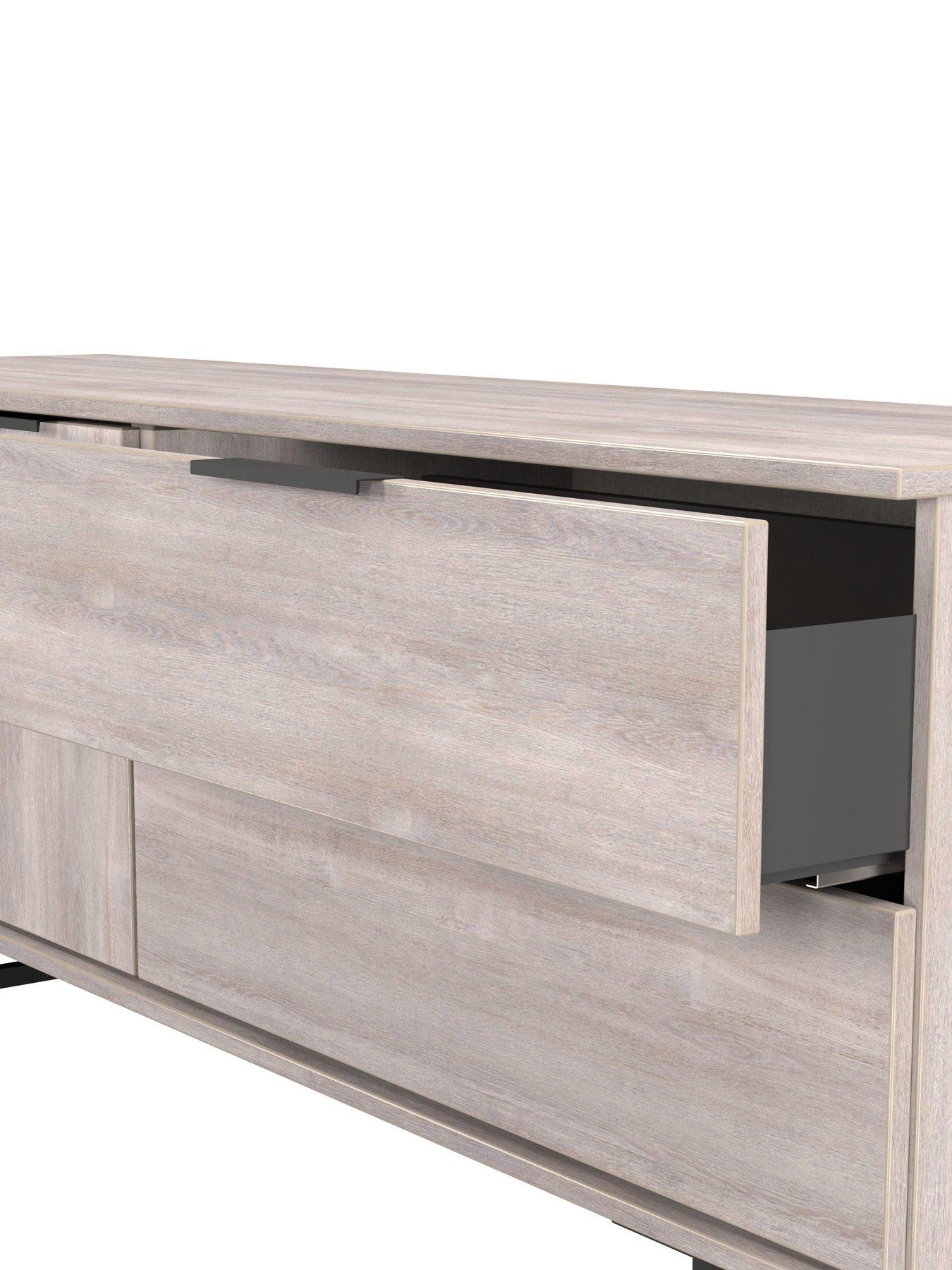 Image 6 of 7 of SWIFT Emerson Ready Assembled&nbsp;2 Drawer 2 Door Wide Sideboard