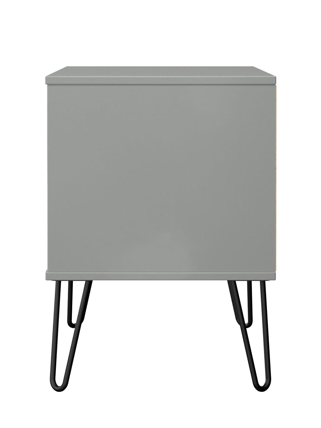 Image 6 of 6 of SWIFT Zayn Ready Assembled&nbsp;2 Drawer Bedside Table