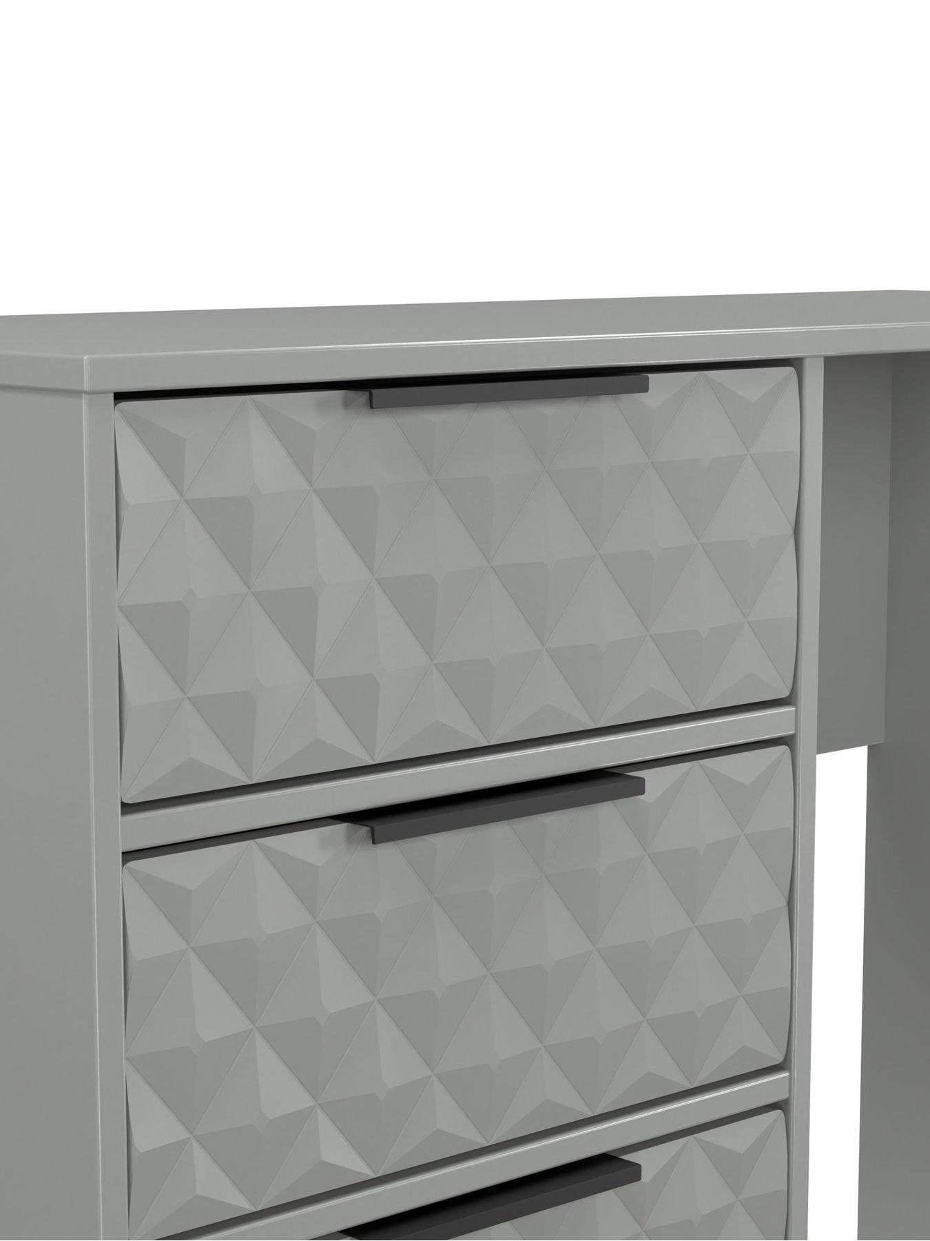 Image 4 of 6 of SWIFT Zayn Ready Assembled&nbsp;4 Drawer Dressing Table