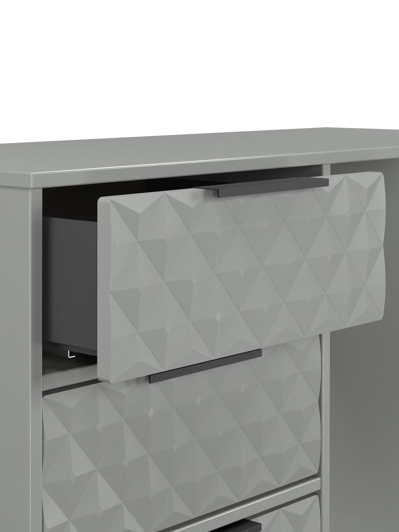 Image 5 of 6 of SWIFT Zayn Ready Assembled&nbsp;4 Drawer Dressing Table