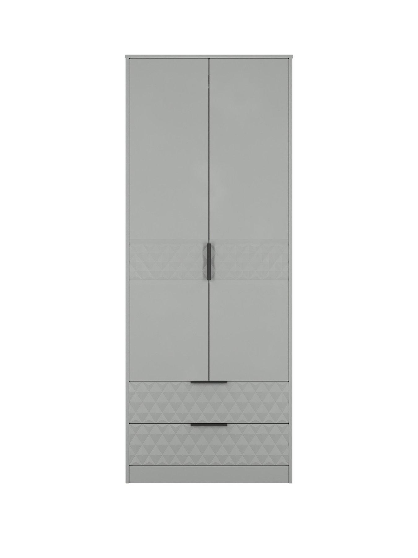Image 2 of 7 of SWIFT Zayn Ready Assembled&nbsp;Double Wardrobe With 2 Drawers