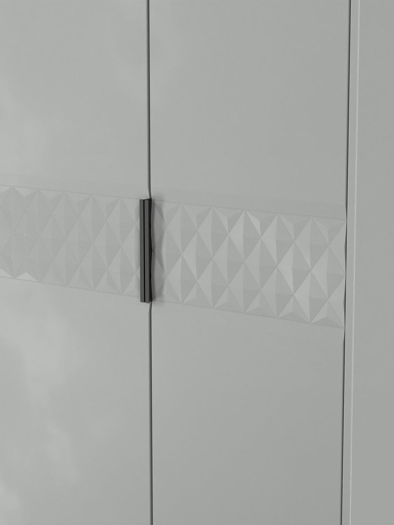 Image 7 of 7 of SWIFT Zayn Ready Assembled&nbsp;Double Wardrobe With 2 Drawers