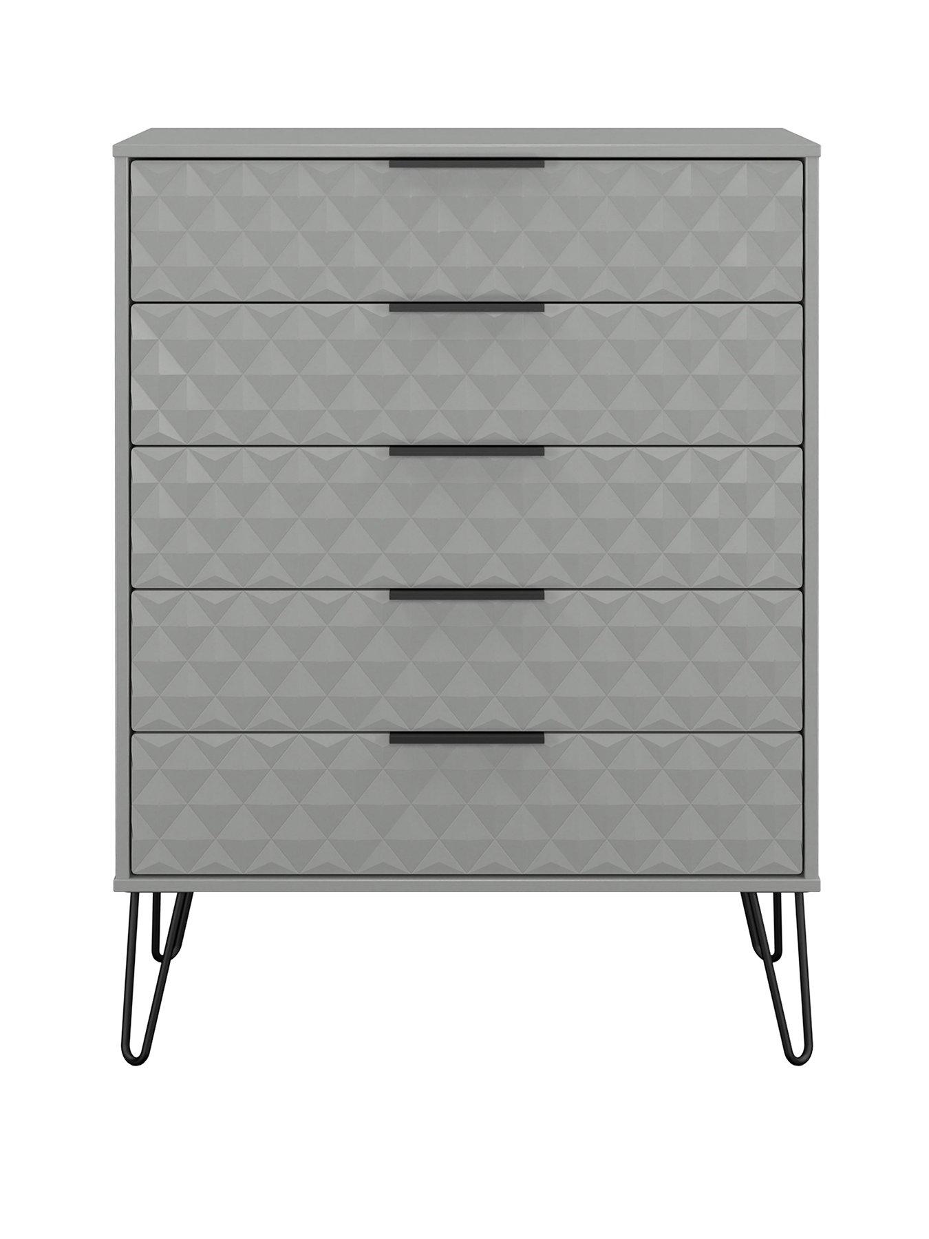 Image 2 of 6 of SWIFT Zayn Ready Assembled&nbsp;5 Drawer Chest