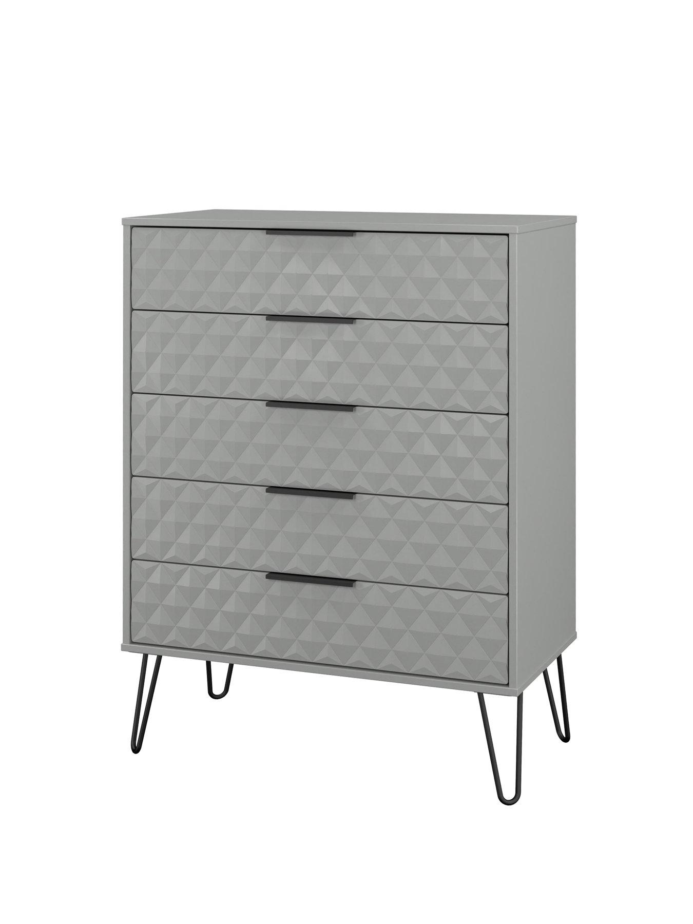 Image 3 of 6 of SWIFT Zayn Ready Assembled&nbsp;5 Drawer Chest