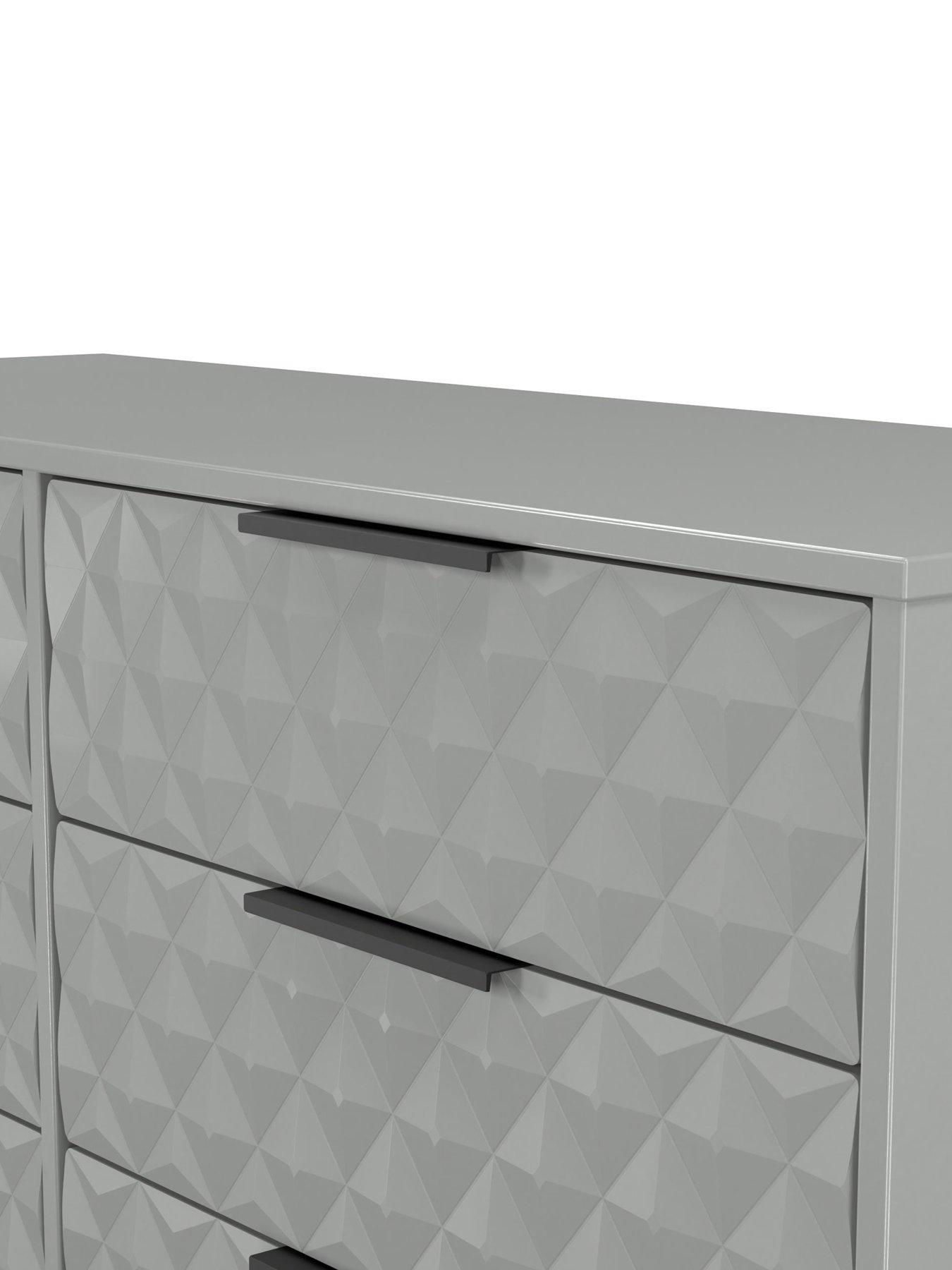 Image 4 of 6 of SWIFT Zayn Ready Assembled&nbsp;6 Drawer Midi Chest