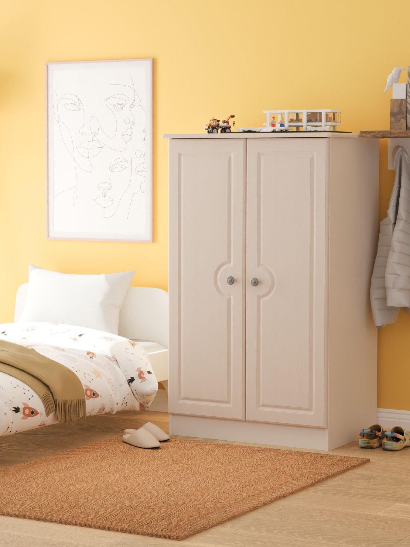 swift-teddy-kids-2-door-ready-assemblednbspmidi-wardrobe