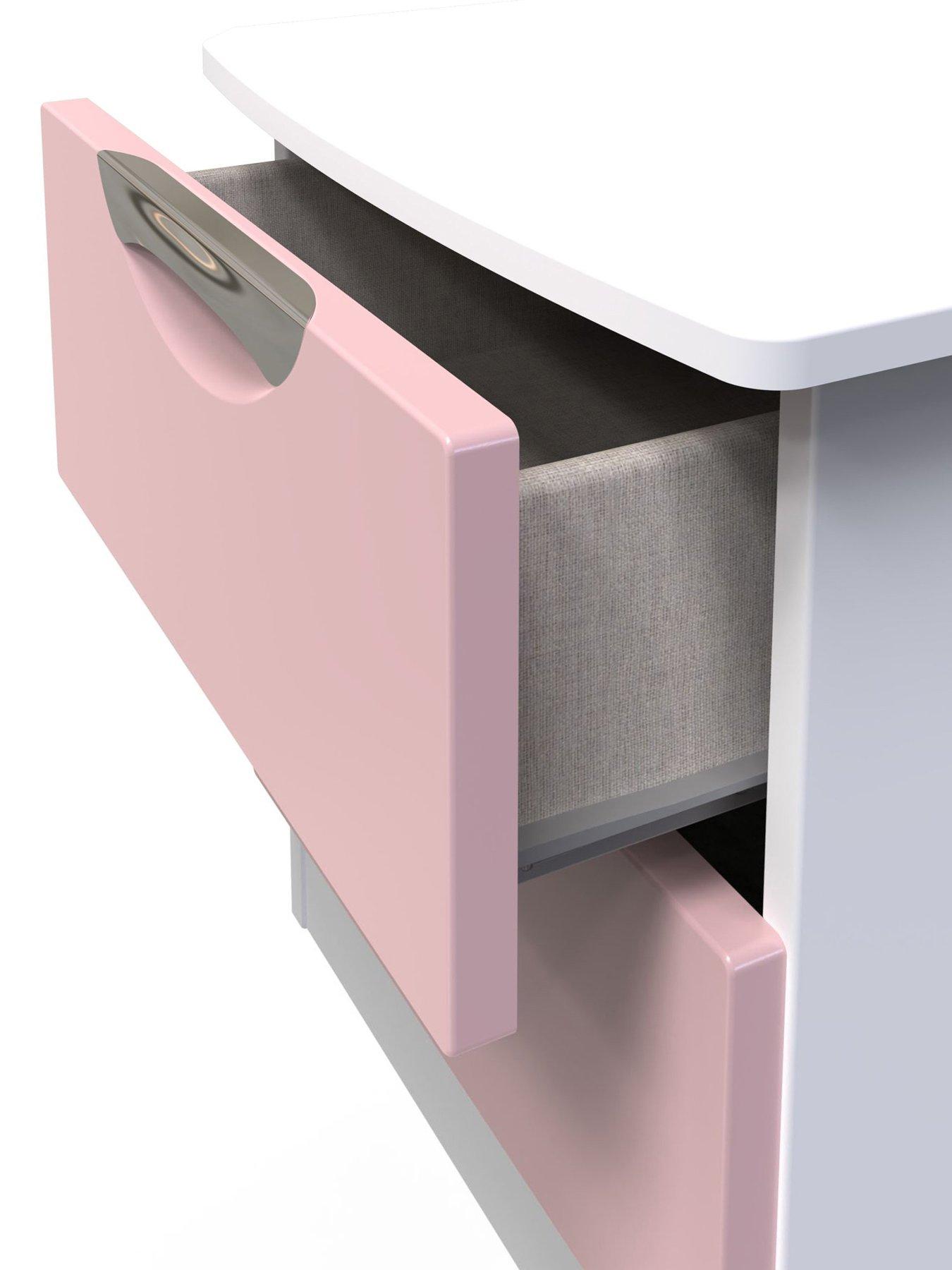 Image 5 of 6 of SWIFT Ella Kids 2 Drawer Ready Assembled&nbsp;Bedside Table