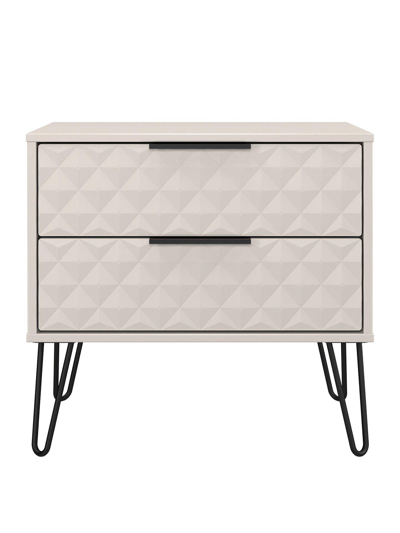 Image 2 of 6 of SWIFT Zayn Ready Assembled&nbsp;2 Drawer Side Table