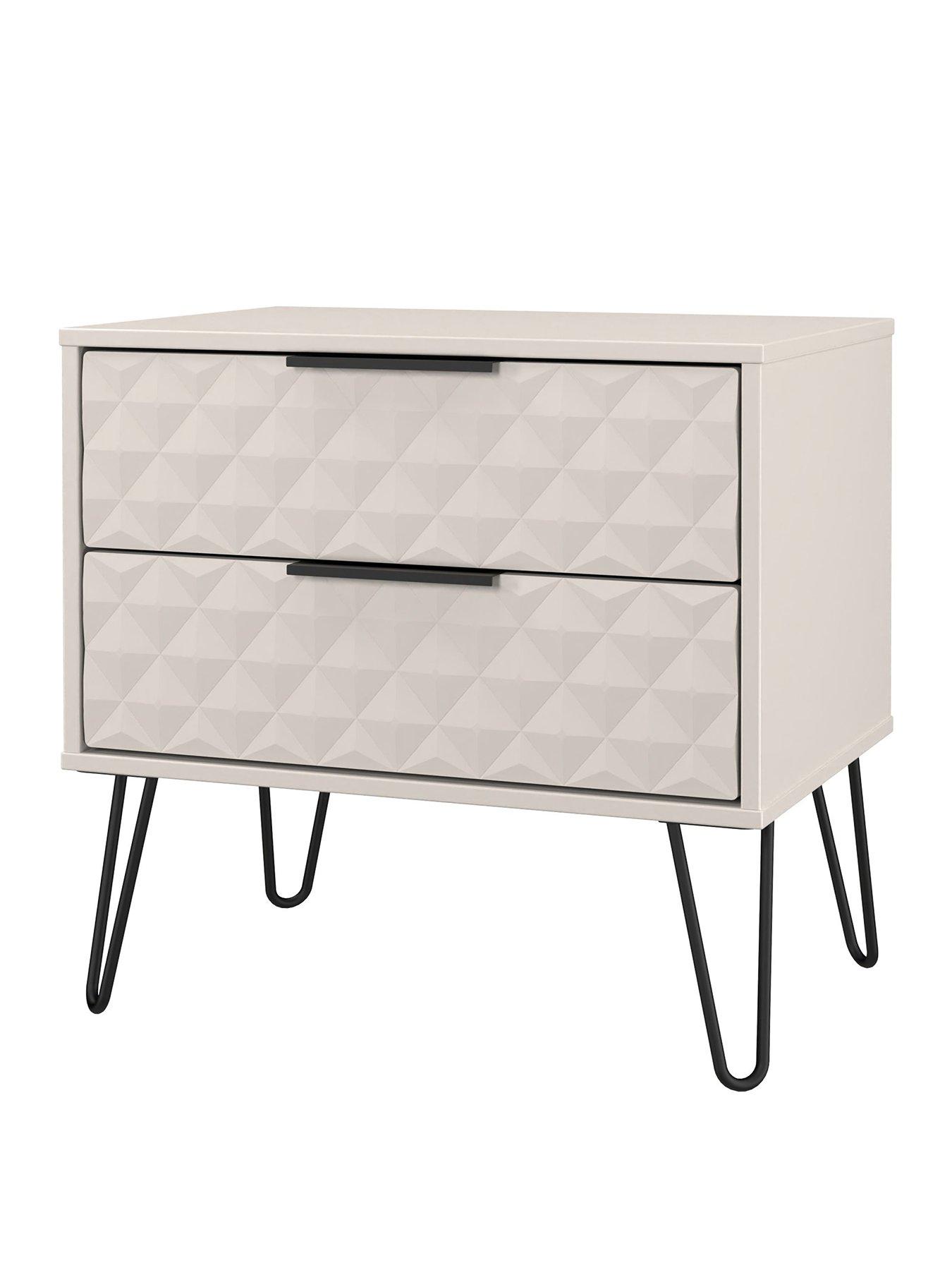 Image 3 of 6 of SWIFT Zayn Ready Assembled&nbsp;2 Drawer Side Table