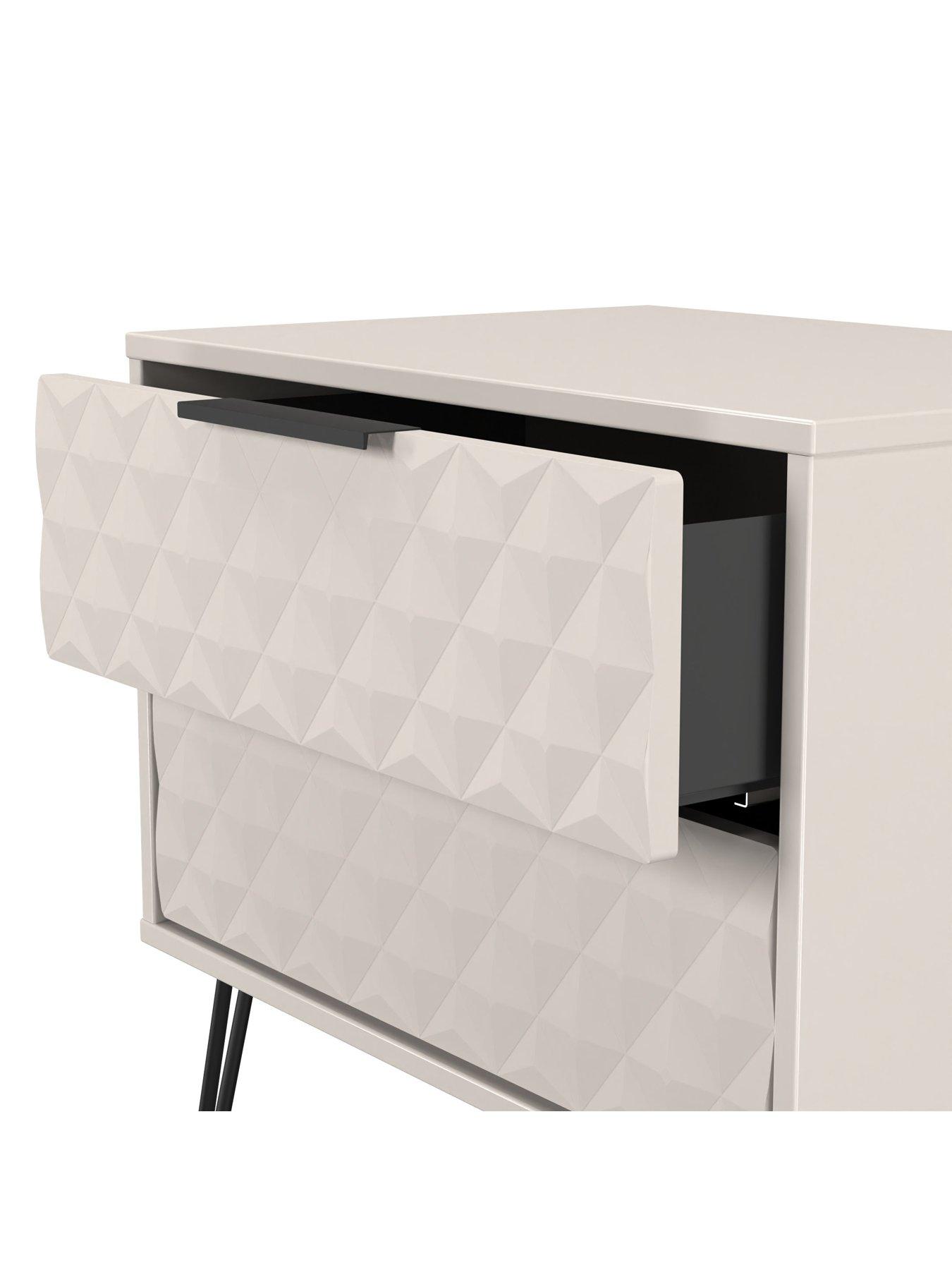 Image 5 of 6 of SWIFT Zayn Ready Assembled&nbsp;2 Drawer Side Table