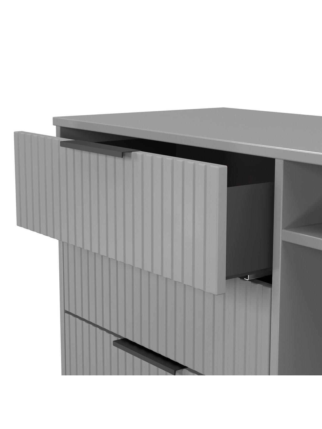 SWIFT Fara Ready Assembled 3 Drawer Tv Unit | Littlewoods