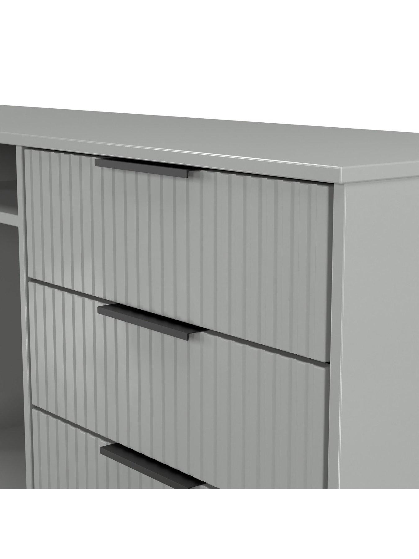 Image 4 of 6 of SWIFT Fara Ready Assembled 6 Drawer Sideboard / TV Unit