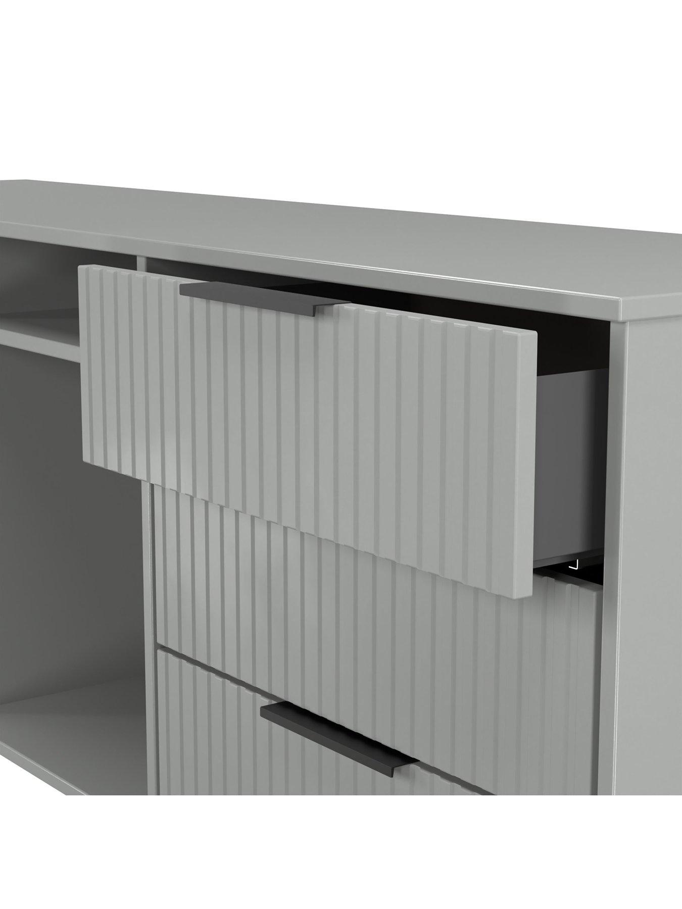 Image 5 of 6 of SWIFT Fara Ready Assembled 6 Drawer Sideboard / TV Unit
