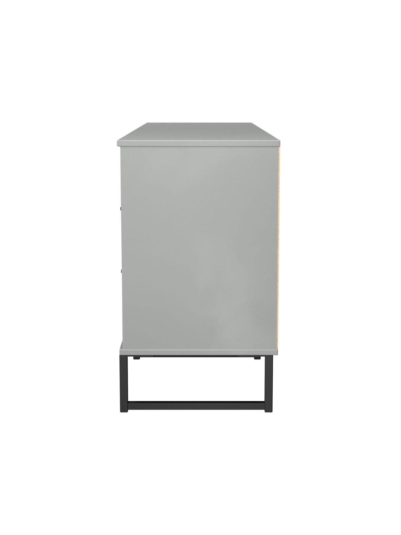 Image 6 of 6 of SWIFT Fara Ready Assembled 6 Drawer Sideboard / TV Unit