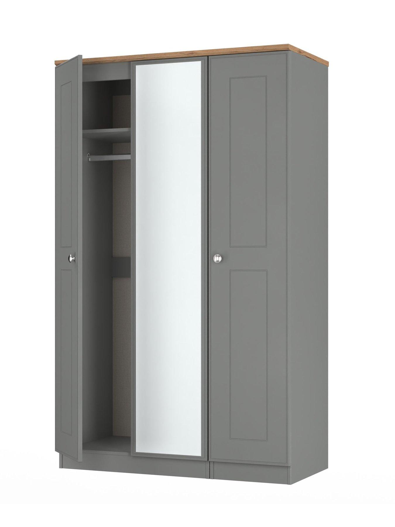 Image 5 of 7 of SWIFT Tivoli Triple Wardrobe With Mirror