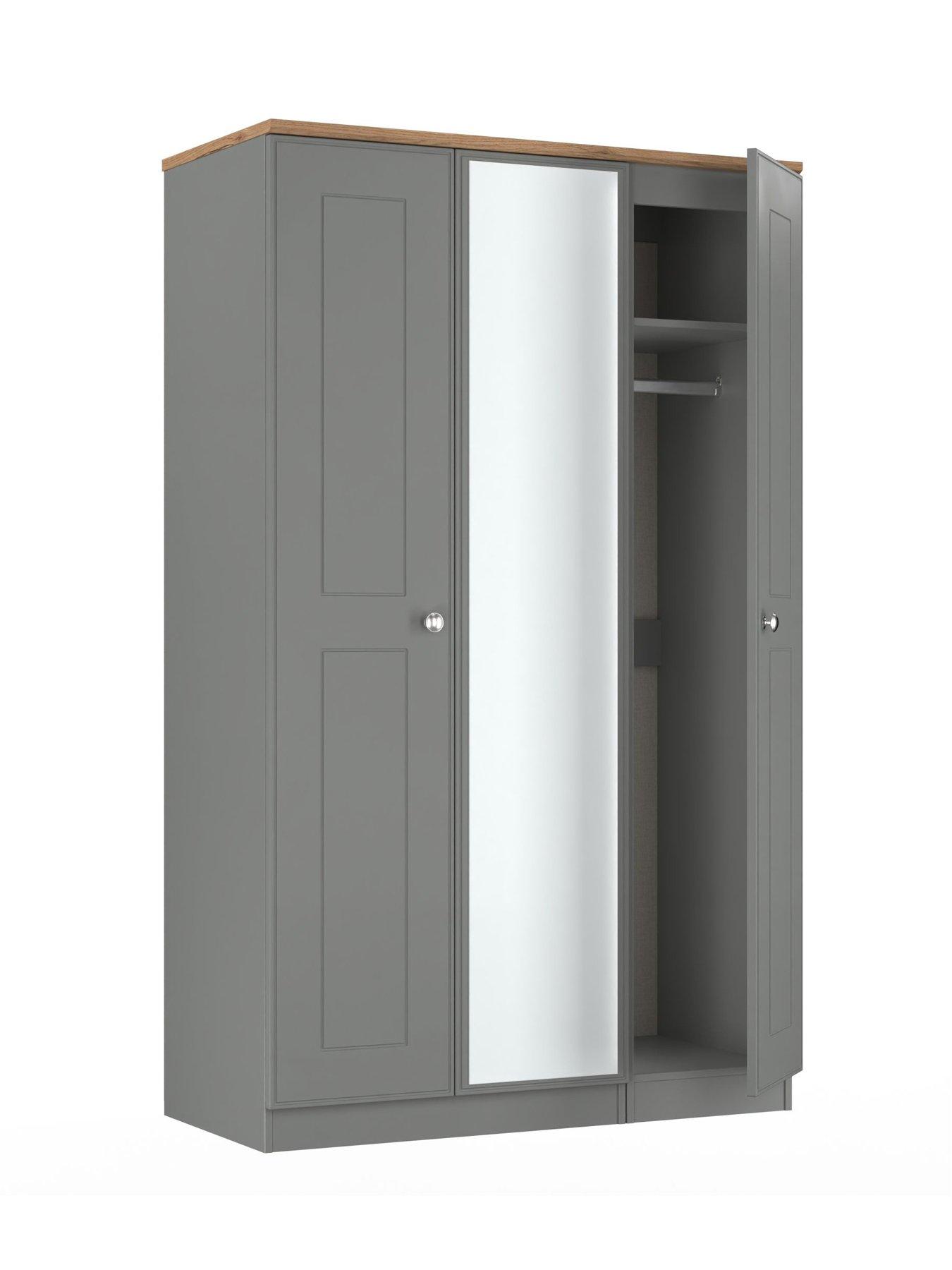Image 6 of 7 of SWIFT Tivoli Triple Wardrobe With Mirror