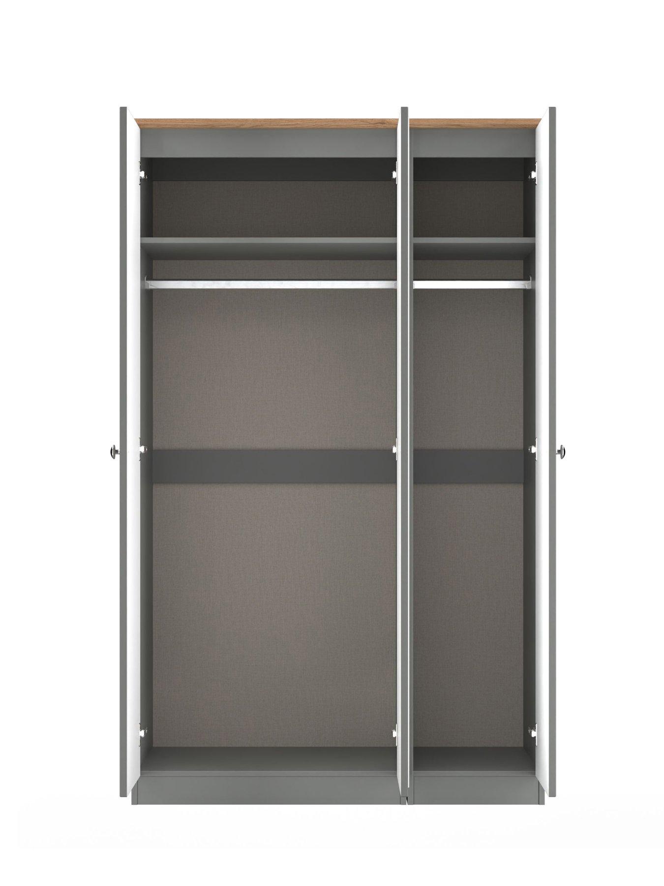 Image 7 of 7 of SWIFT Tivoli Triple Wardrobe With Mirror