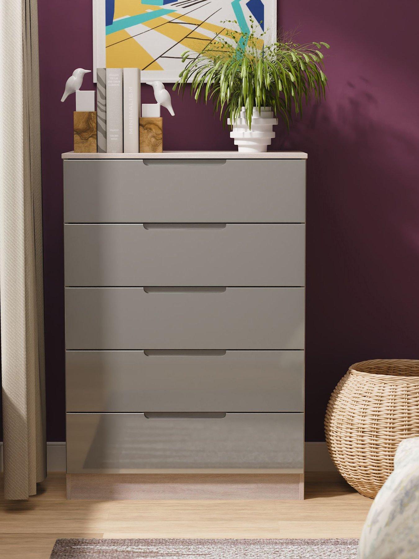 SWIFT Florence 5 Drawer Chest