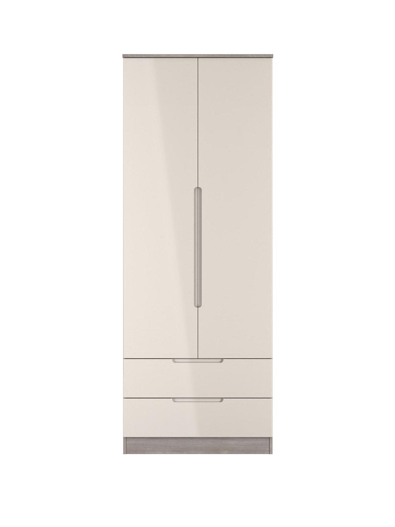 Image 2 of 7 of SWIFT Florence Tall 2 Drawer Double Wardrobe