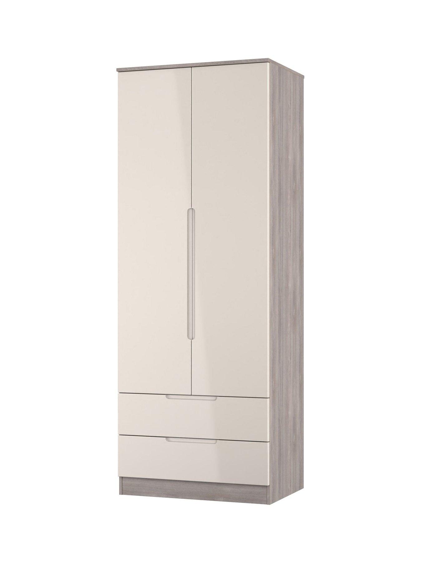Image 3 of 7 of SWIFT Florence Tall 2 Drawer Double Wardrobe