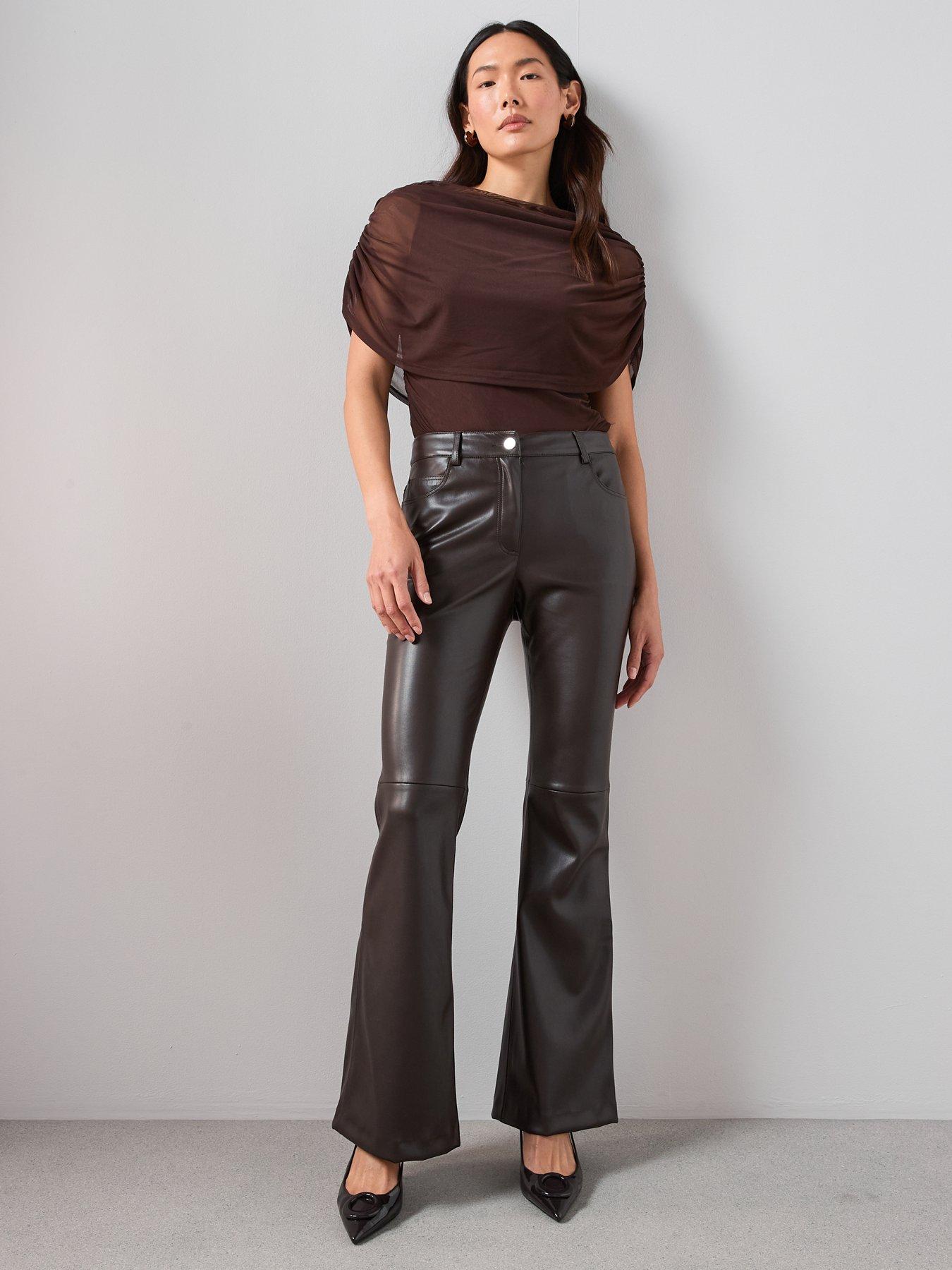 Image 4 of 6 of The Very Collection Cape Top - Brown