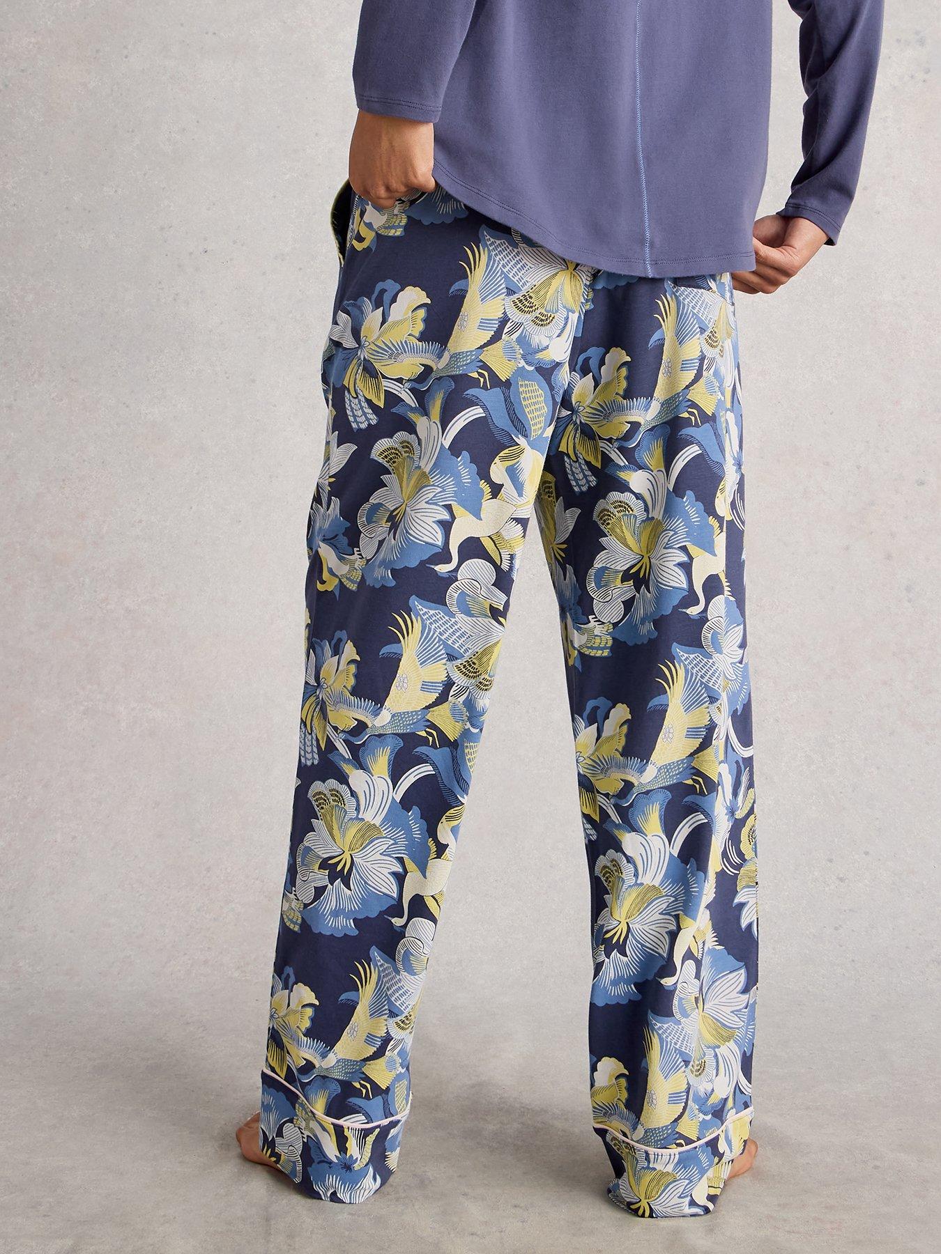  image of white-stuff-nina-jersey-pyjama-bottom-purple