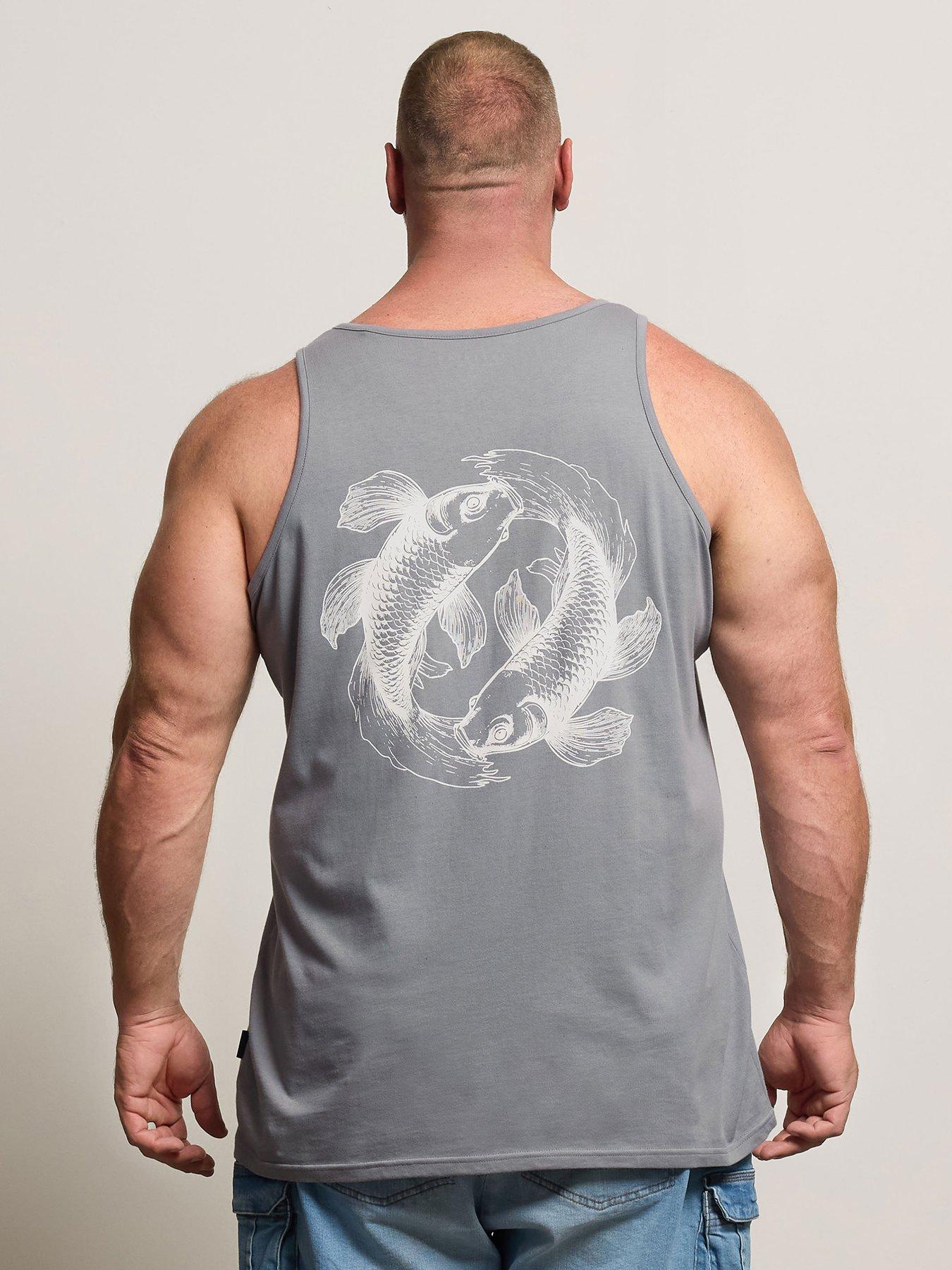 Image 4 of 4 of BadRhino Muscle Vest - Blue
