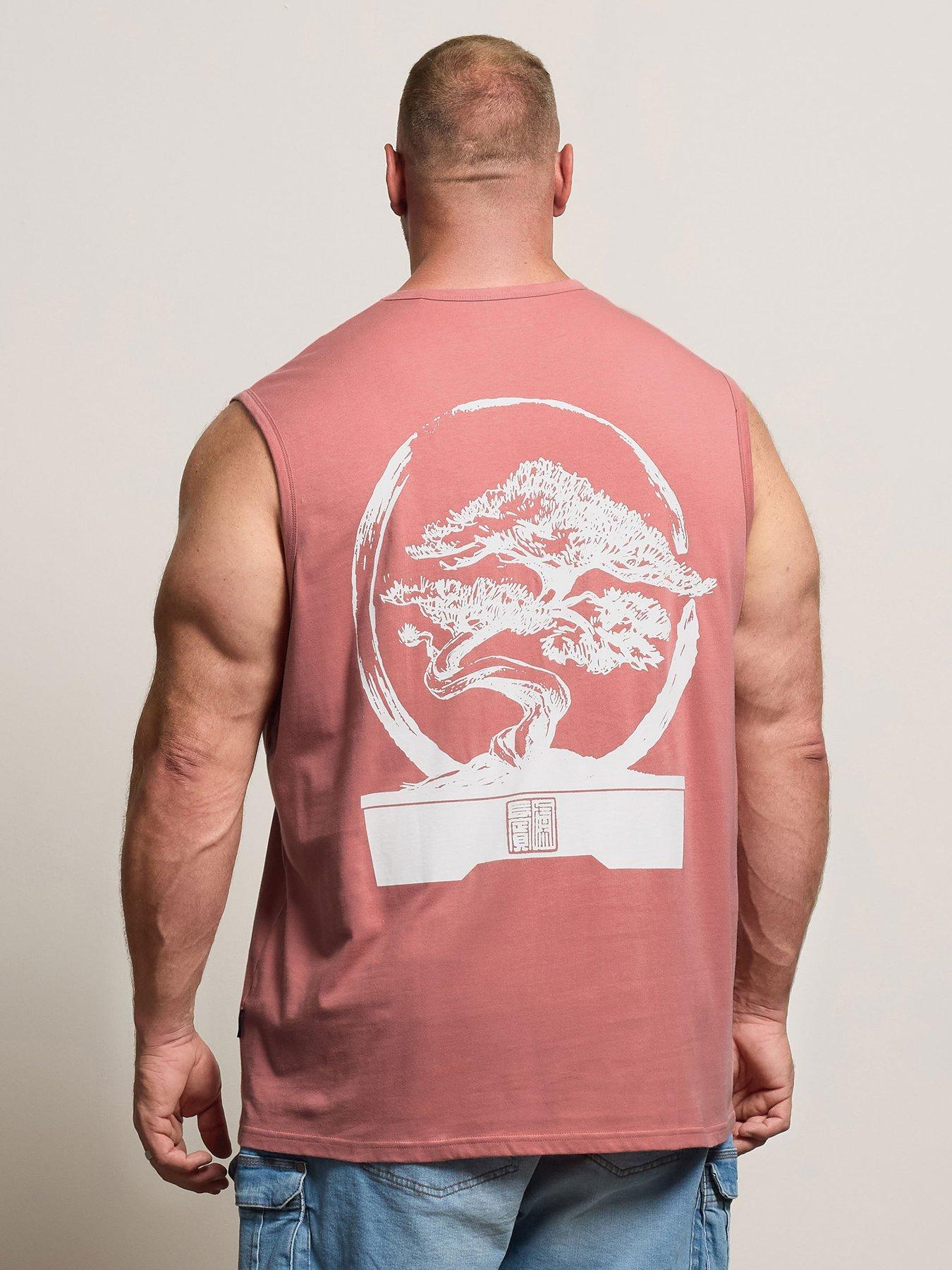 Image 2 of 4 of BadRhino Blue Muscle Vest - Pink