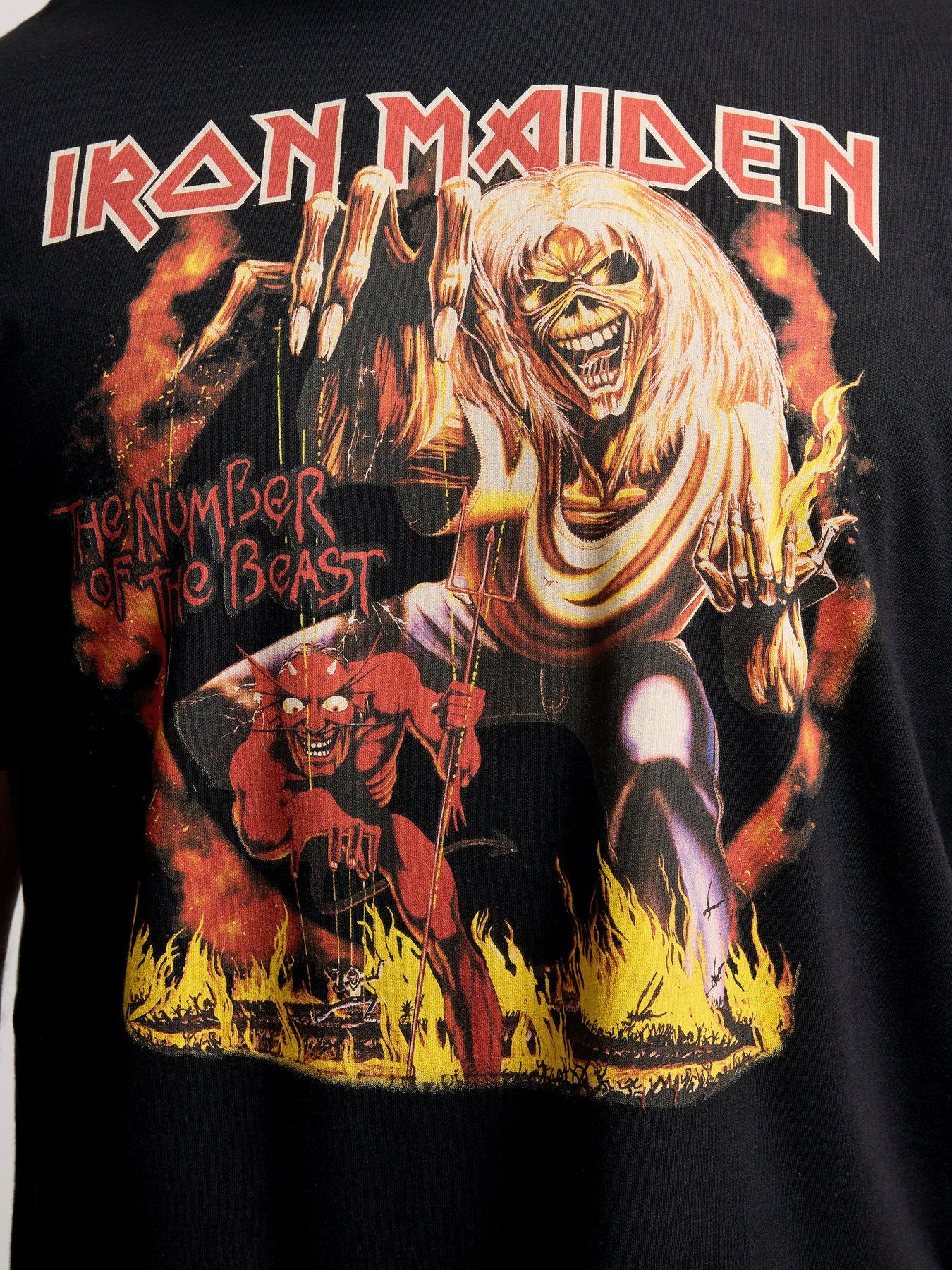 Image 4 of 4 of BadRhino Iron Maiden T-Shirt - Black