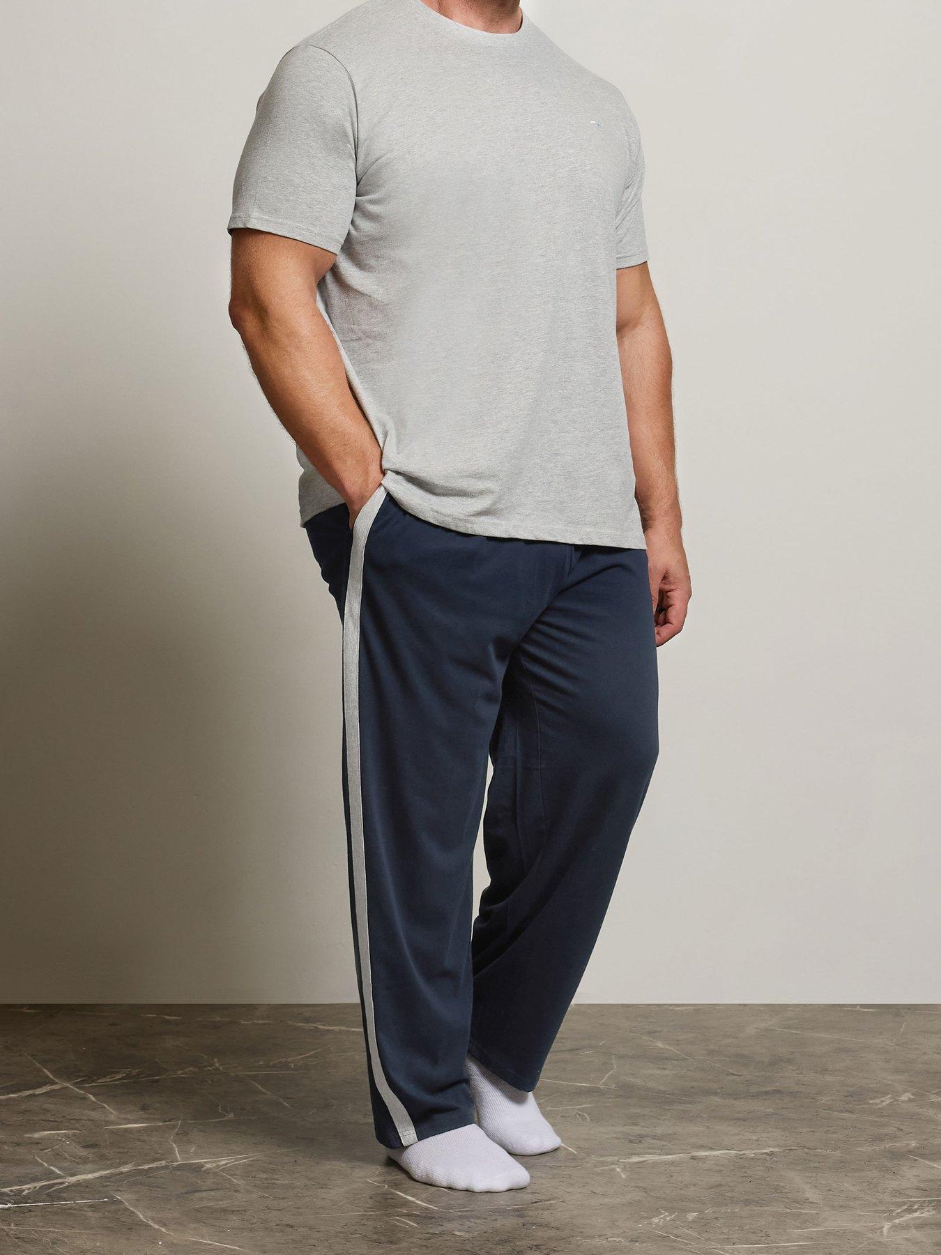 undefined Jersey Lounge Joggers - Navy