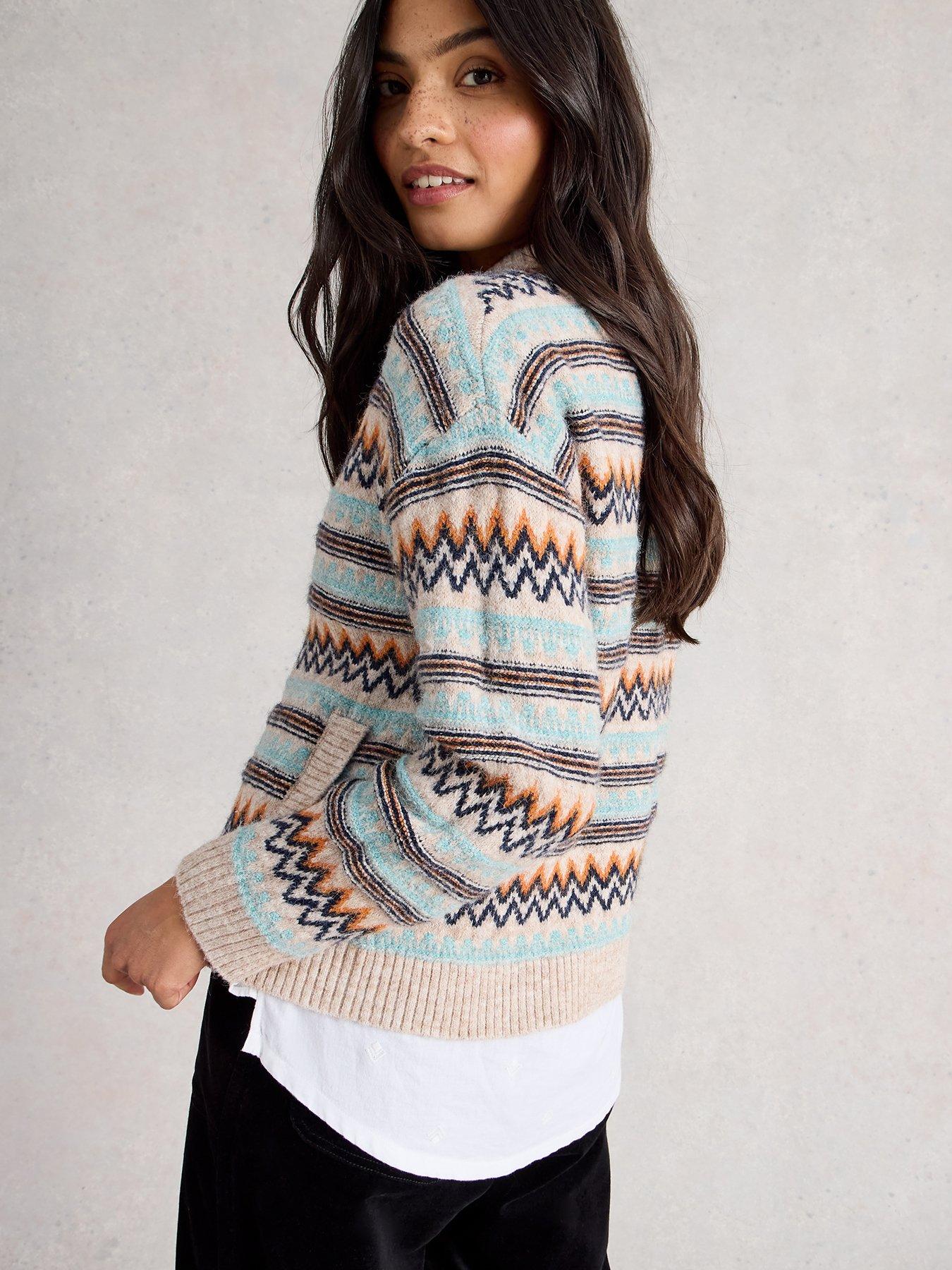 stillFront image of white-stuff-georgina-fairisle-cardigan-multi