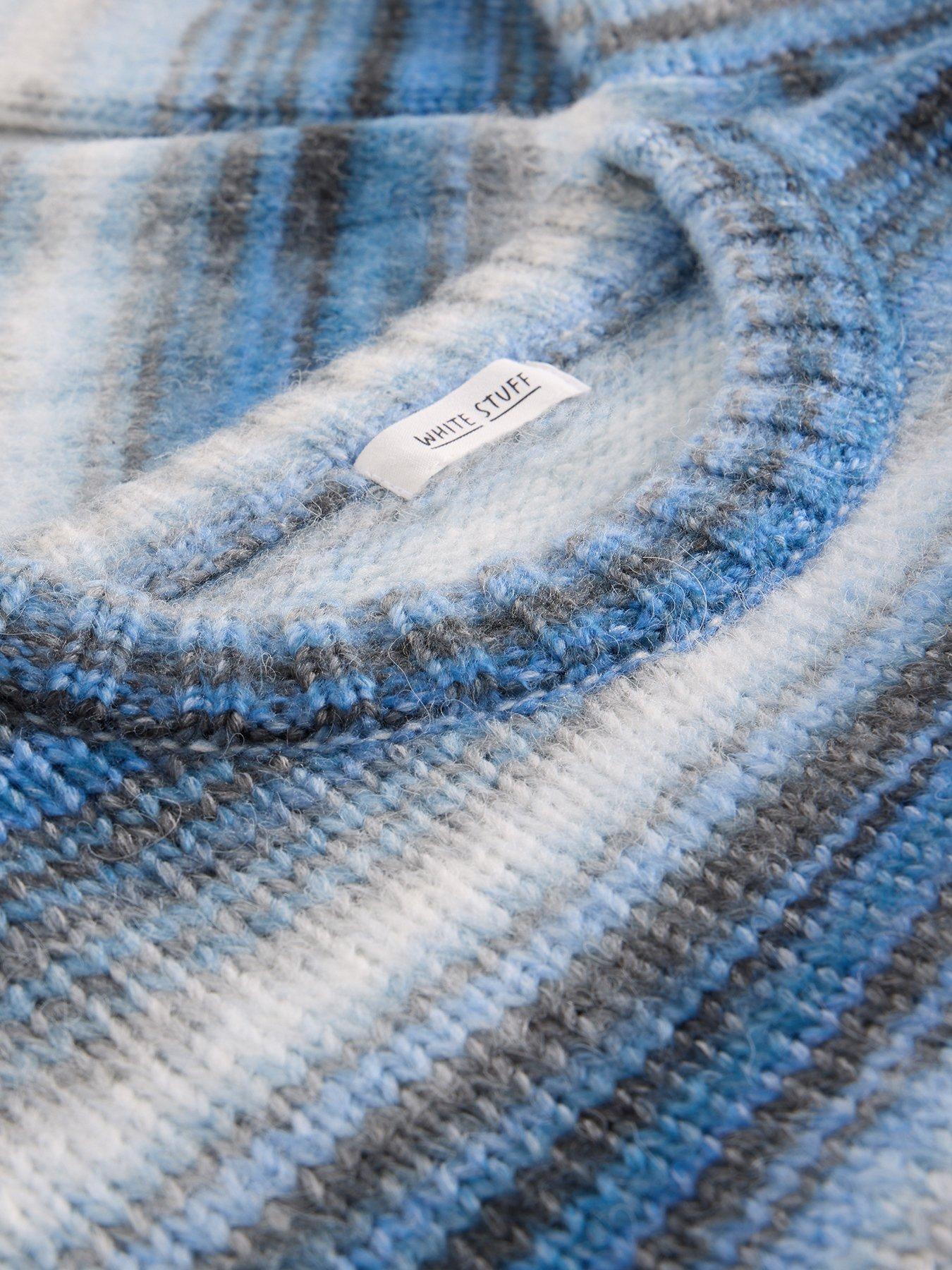 Image 6 of 6 of White Stuff Sabrina Spacedye Jumper - Blue