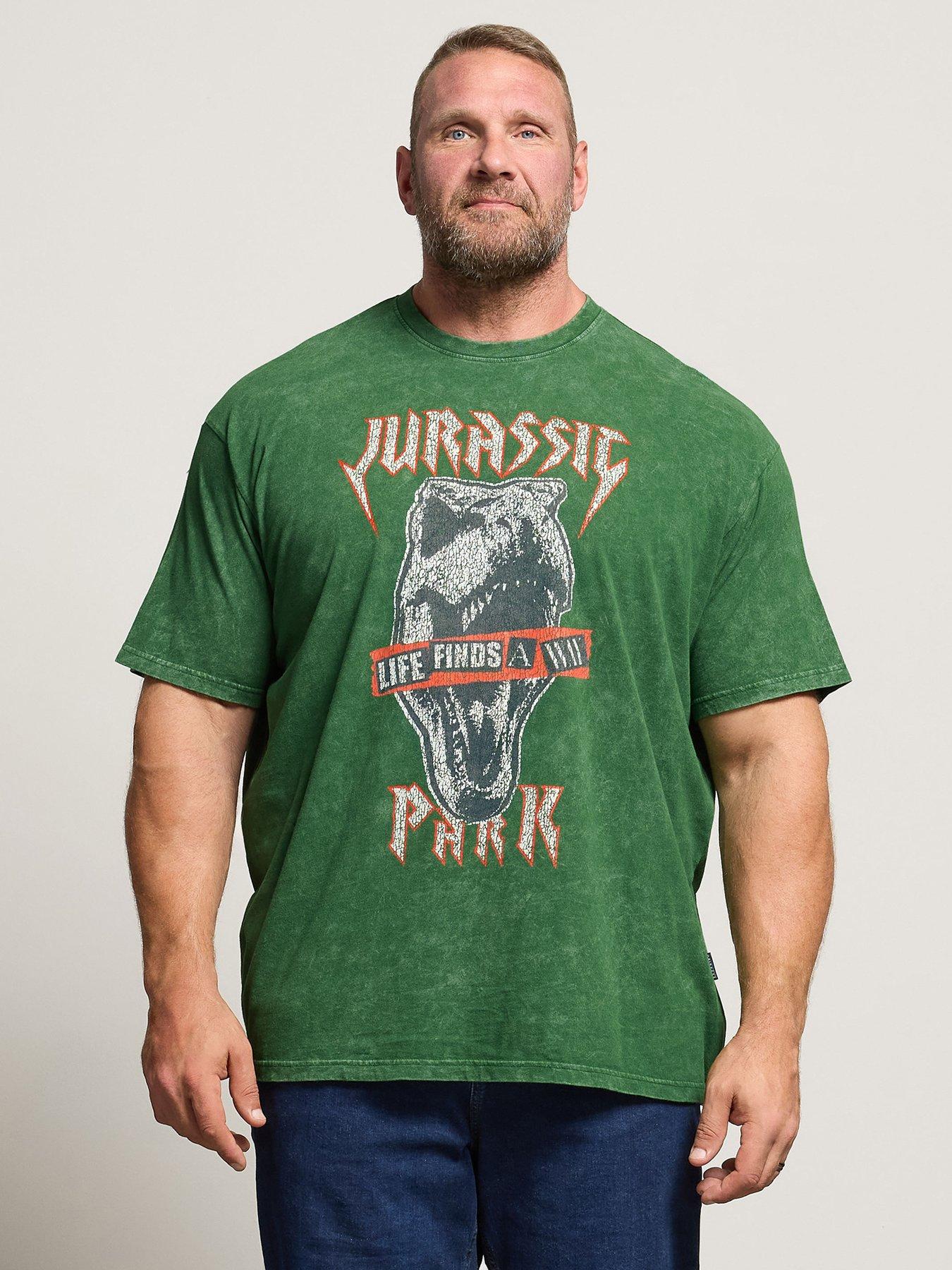 BadRhino Jurassic Park T-Shirt - Green