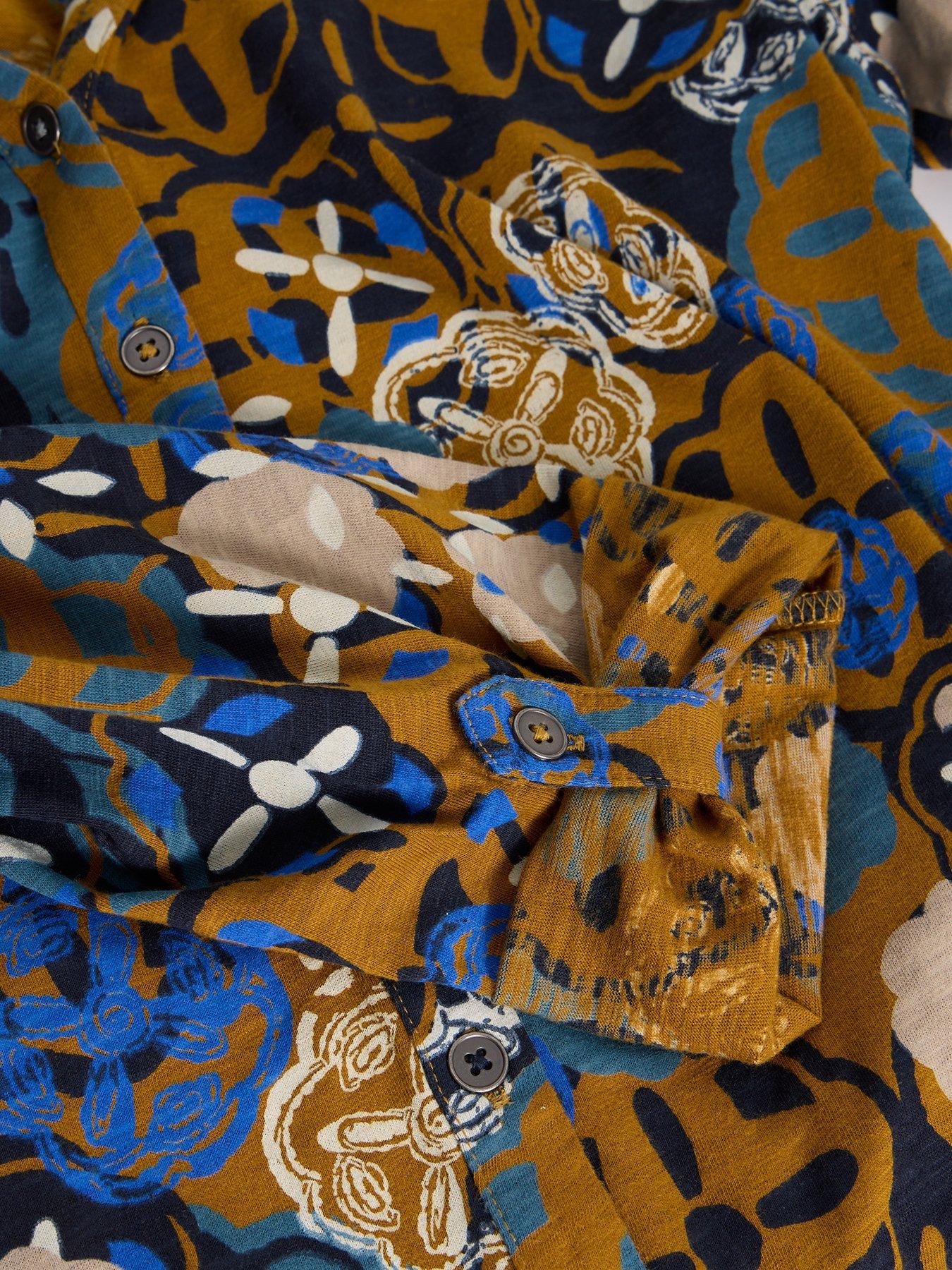Image 6 of 6 of White Stuff Annie Jersey Shirt - Multi