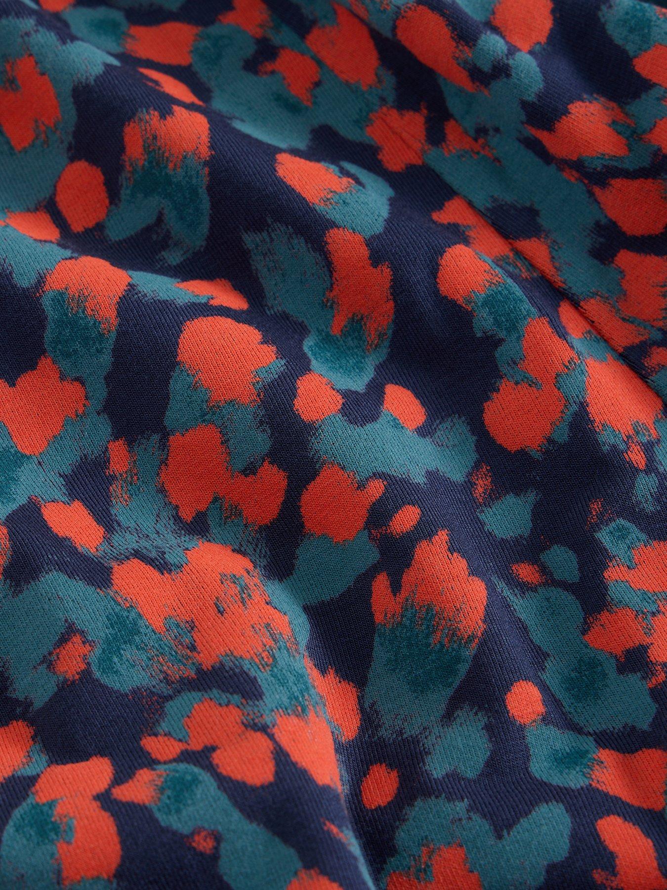 Image 6 of 6 of White Stuff Madeline Jersey Dress - Blue