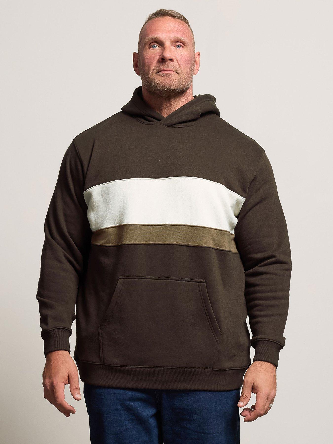 badrhino-colour-block-hoodie-brown