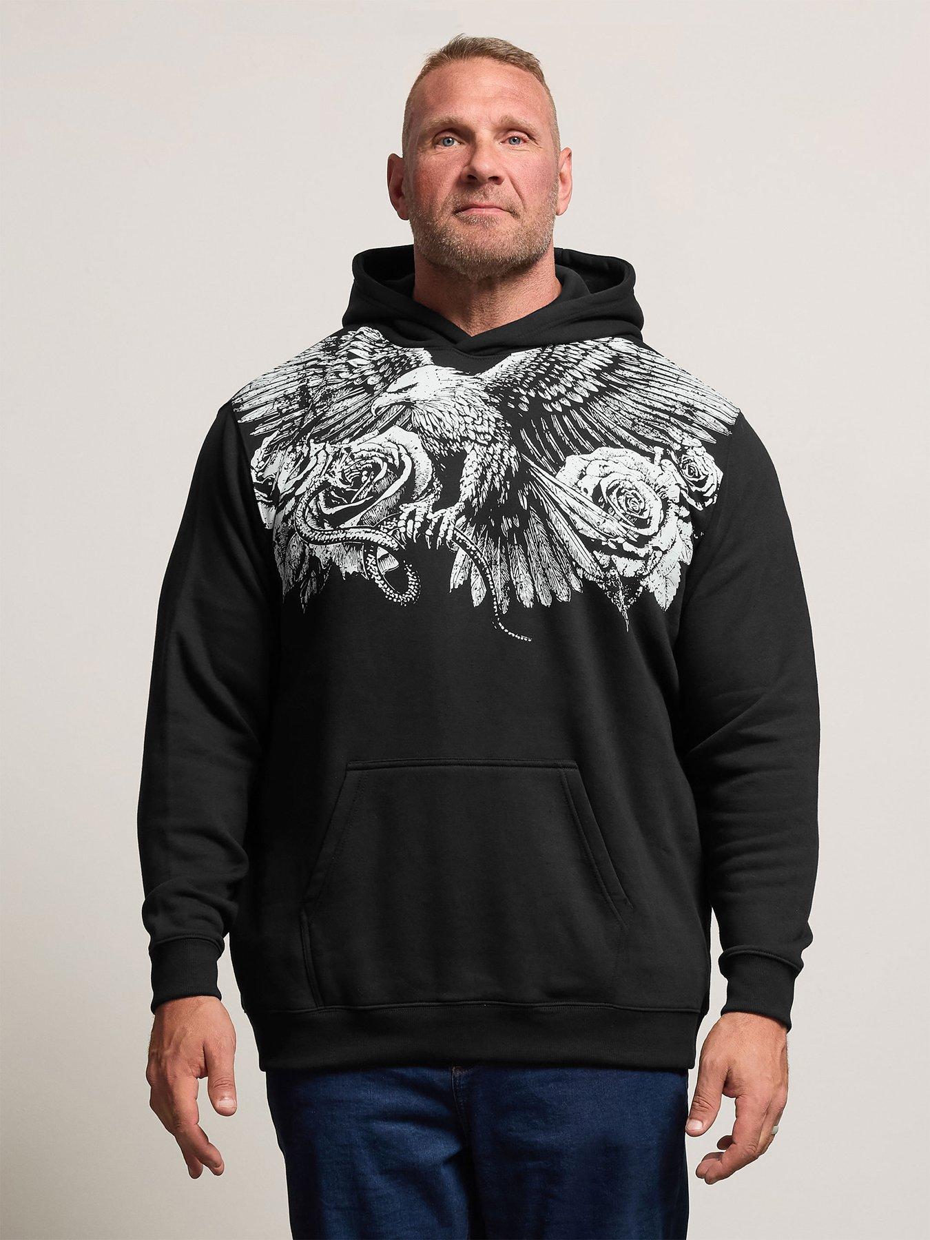 badrhino-eagle-graphic-hoodie-black