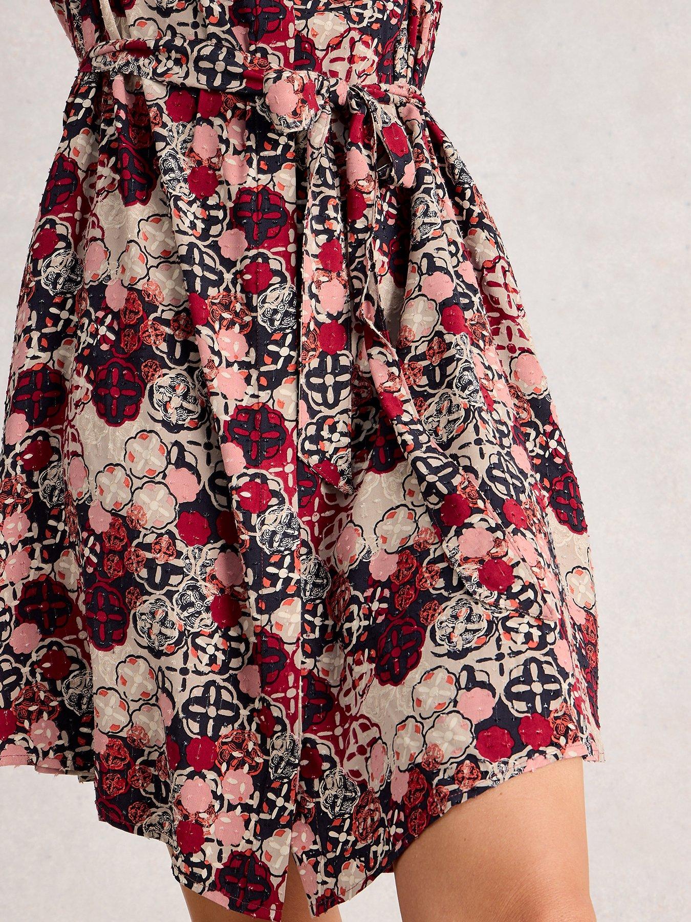  image of white-stuff-monique-dress-red