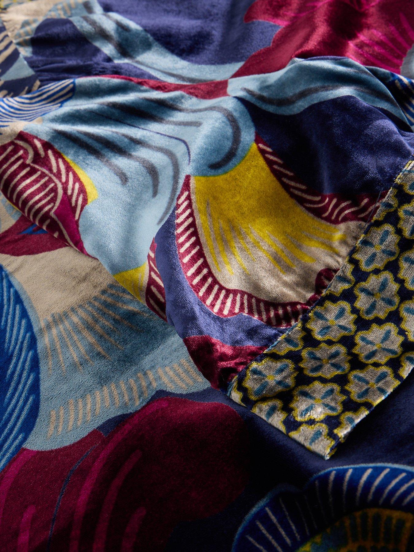  image of white-stuff-june-velvet-dress-blue