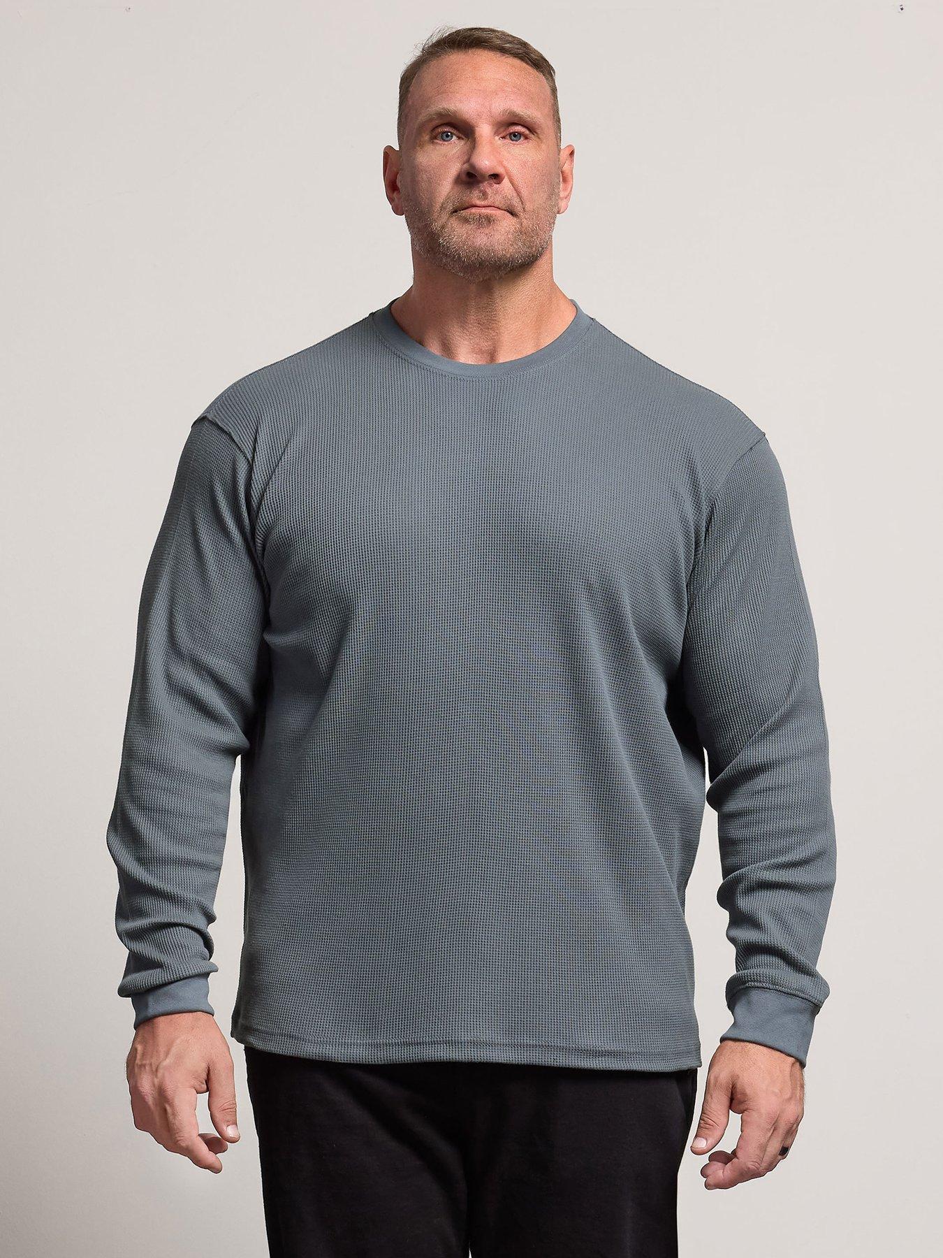 badrhino-waffle-long-sleeve-t-shirt-blue