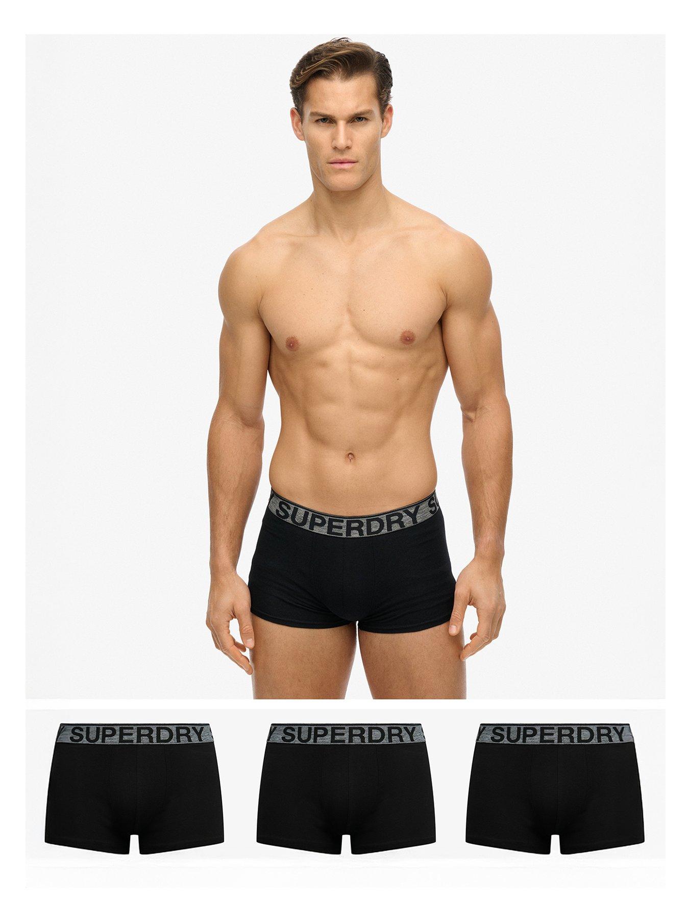 undefined 3 Pack Boxers- Black
